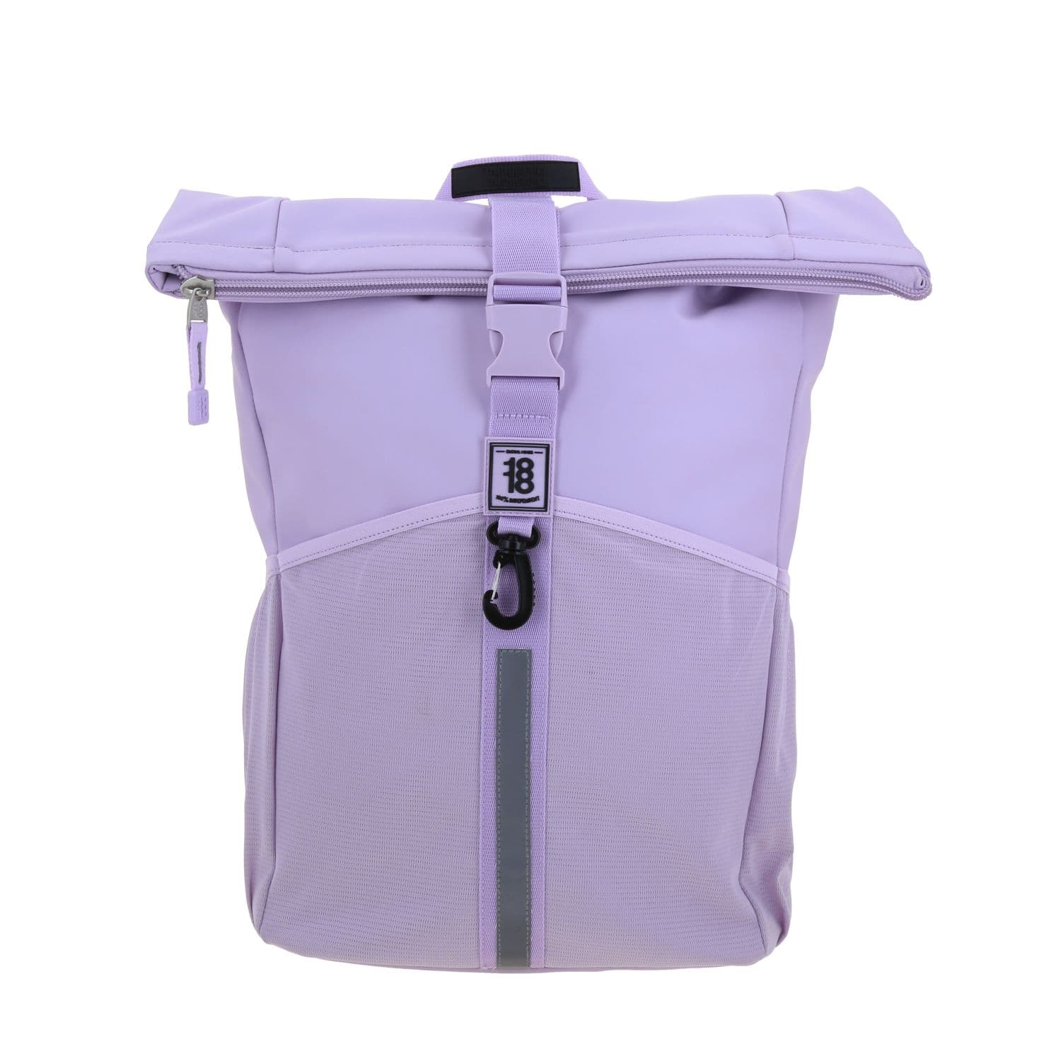 Mochila escolar juvenil 1818 by Chenson violeta con soporte para maleta, modelo 1870776-V