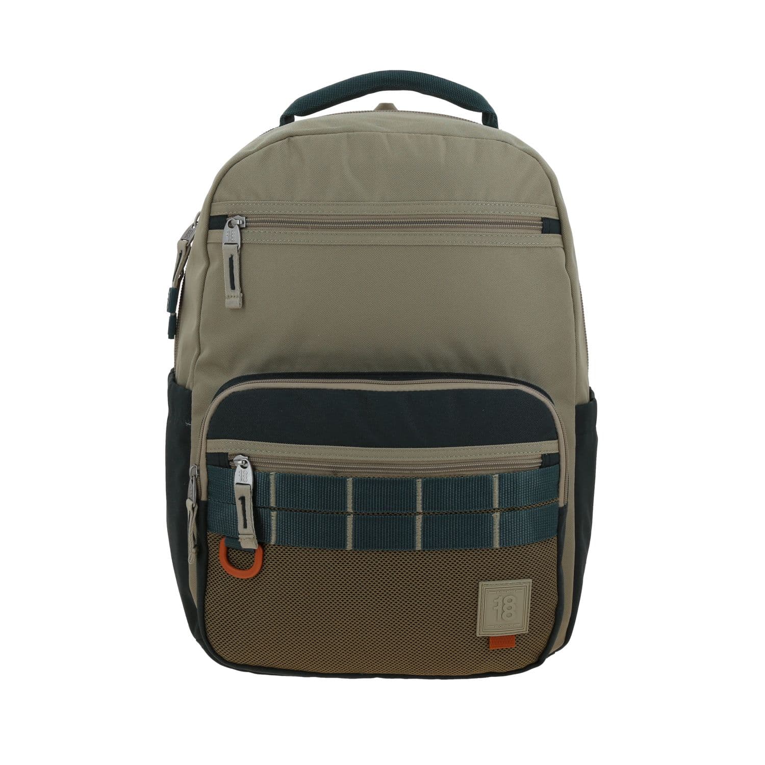 Mochila Juvenil 1818 by Chenson Café Oro Rosa - Escolar y Casual, modelo 1870888-K