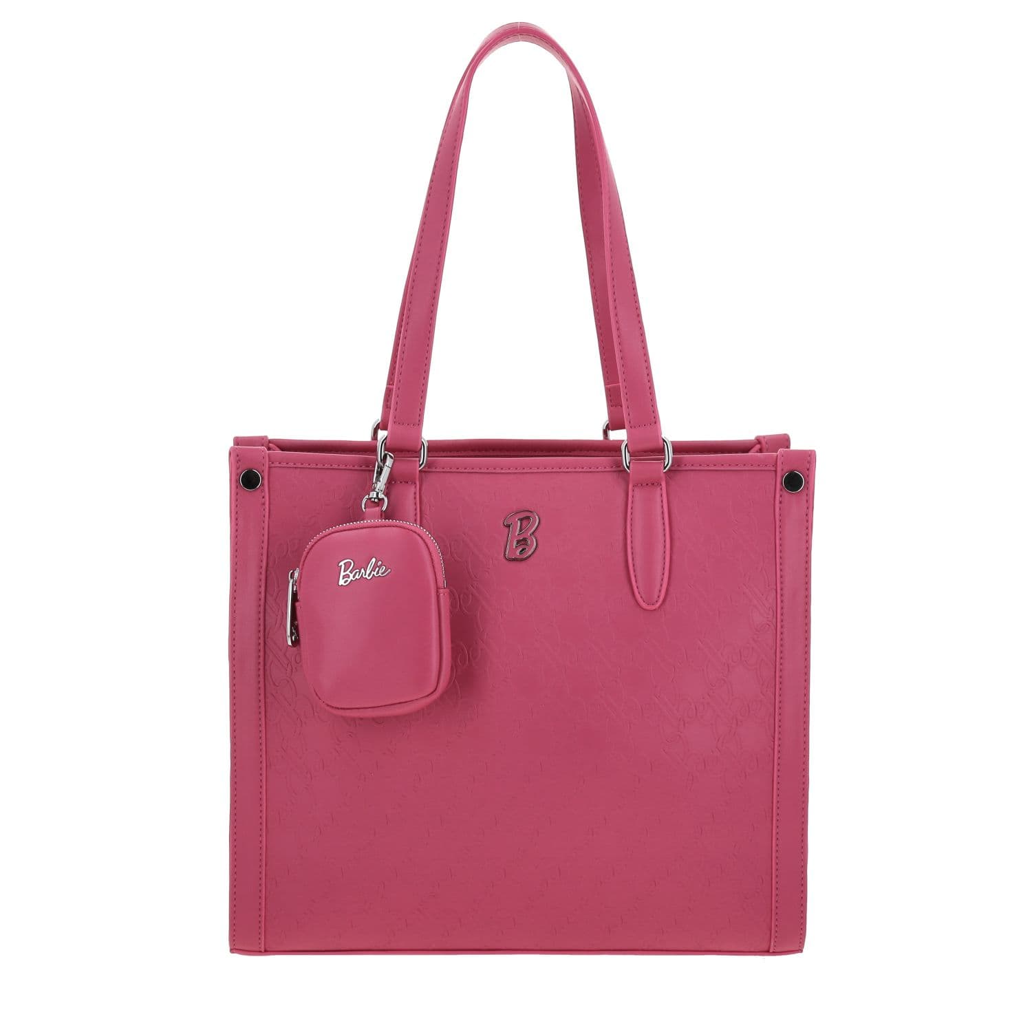 Bolsa grande para dama Barbie by Chenson color rosa - Estilo y funcionalidad, modelo BR25001-P
