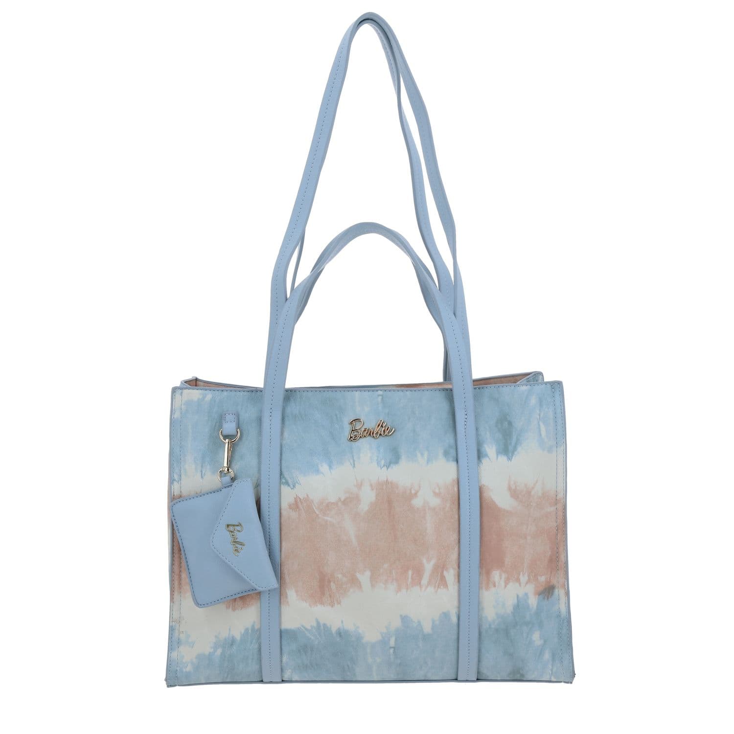 Bolsa grande para dama Barbie by Chenson azul con diseño funcional, modelo BR25008-9