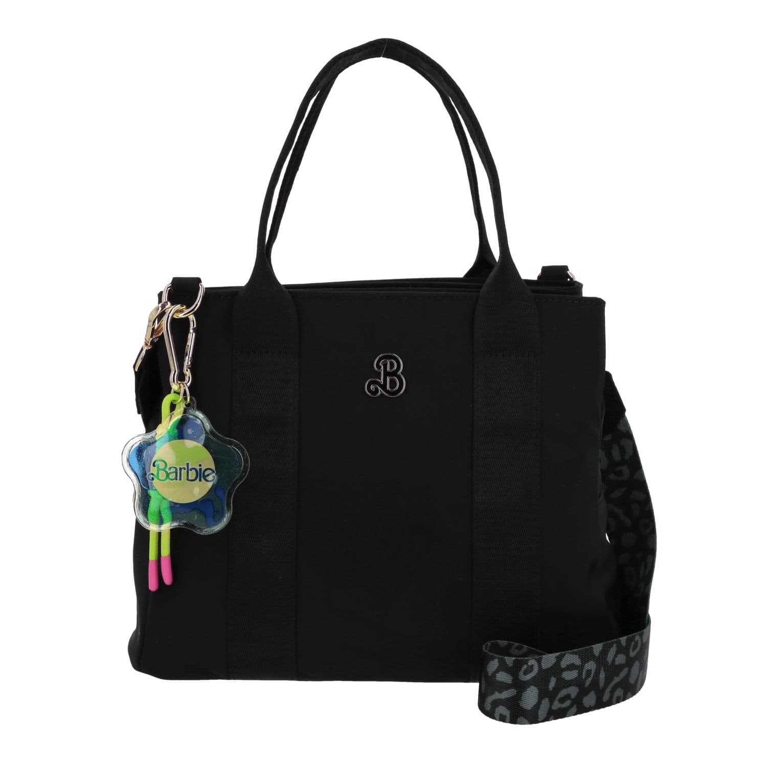 Bolsa de Mano para Dama Barbie by Chenson Negro Estilo y Funcionalidad, modelo BR25032-3
