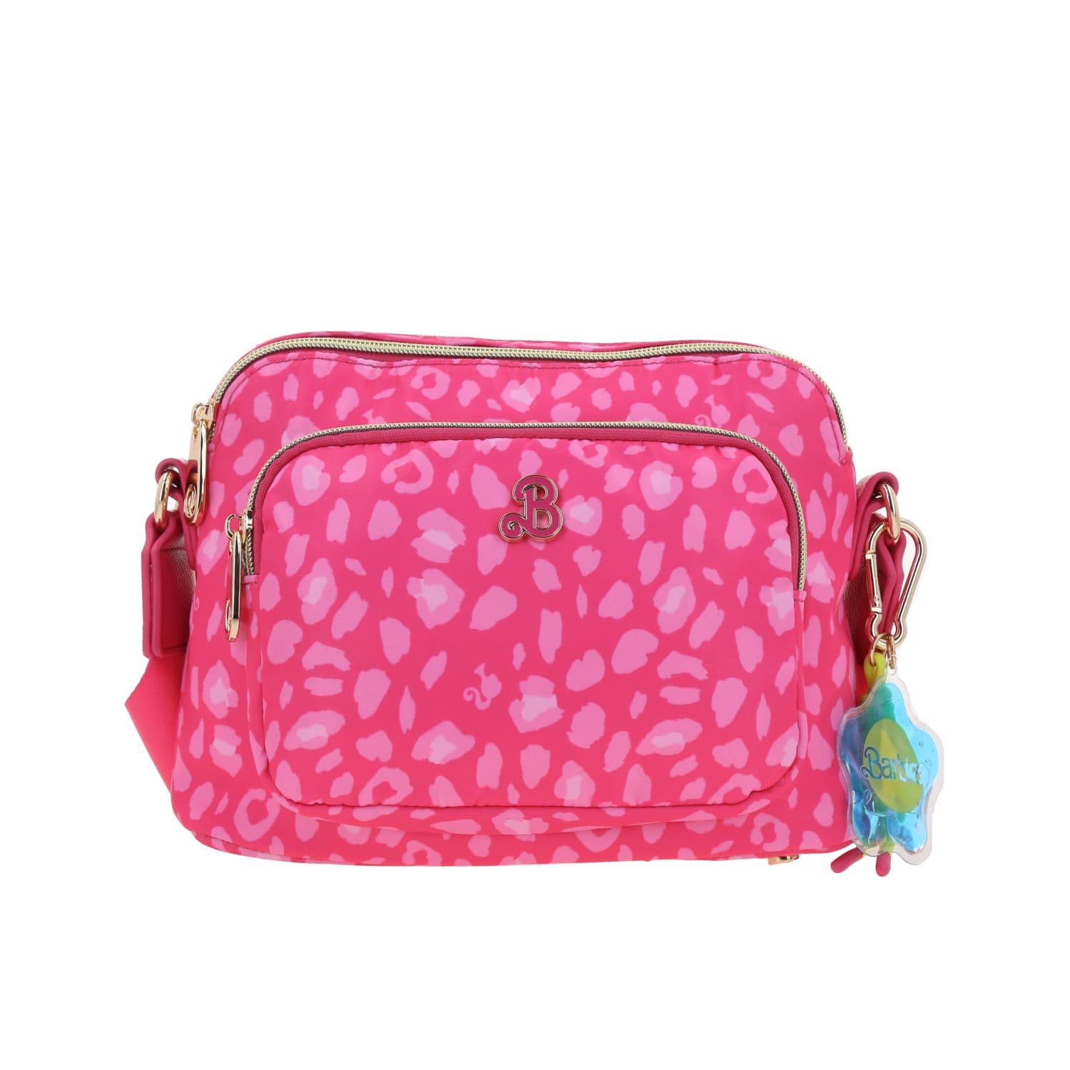 Bolsa de lado Barbie by Chenson rosa con doble compartimento para dama, modelo BR25033-P