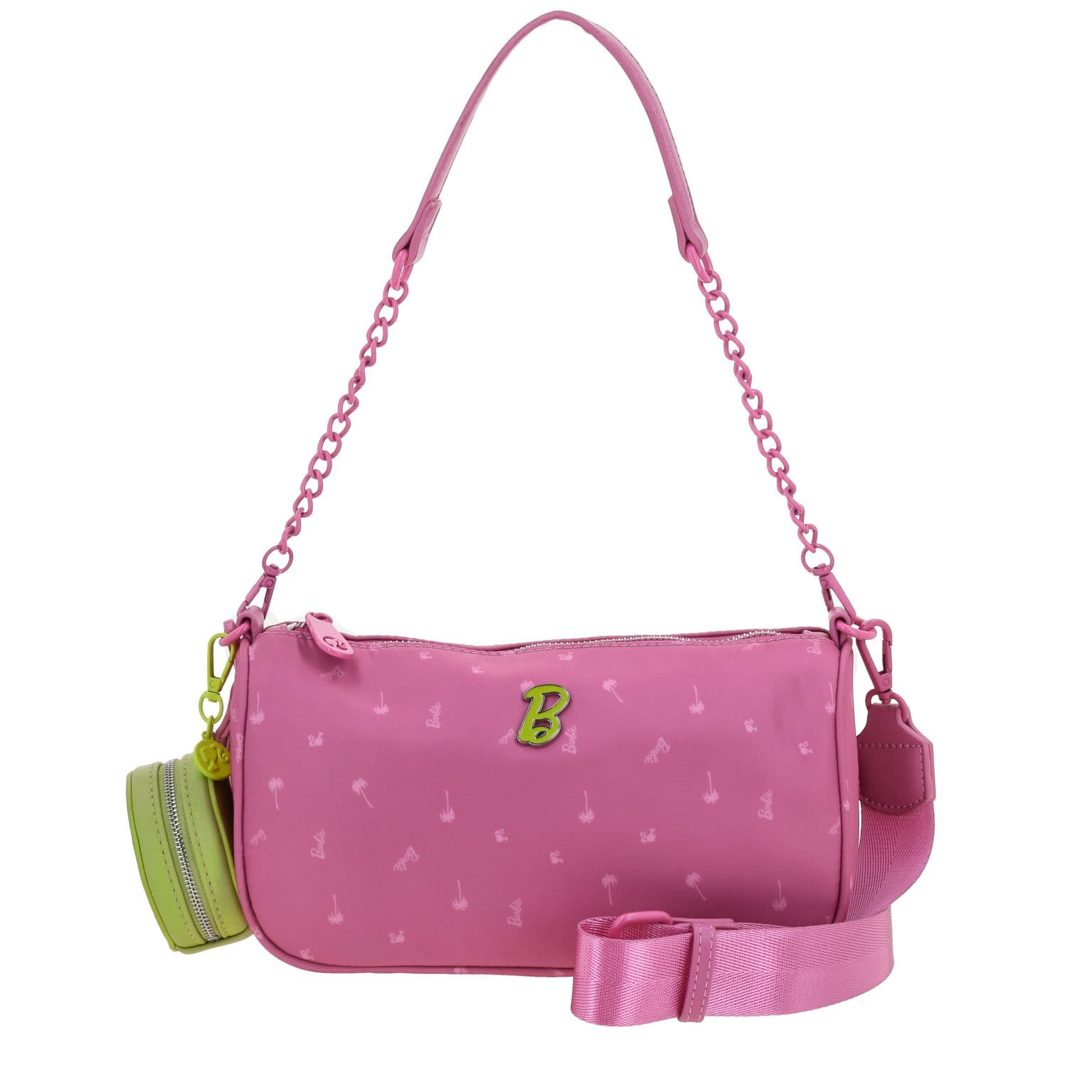 Bolsa de Mano para Dama Barbie by Chenson Rosa Estilo y Funcionalidad, modelo BR25066-P