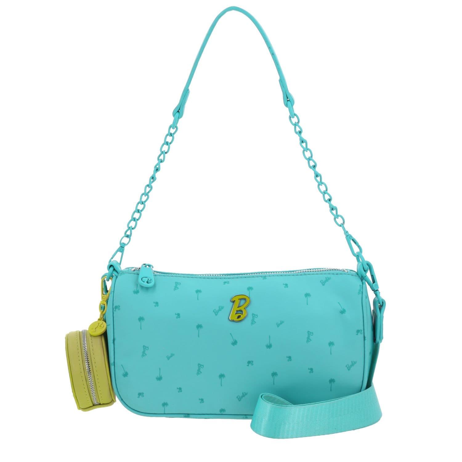 Bolsa de Mano para Dama Barbie by Chenson Turquesa - Estilo y Funcionalidad, modelo BR25066-T
