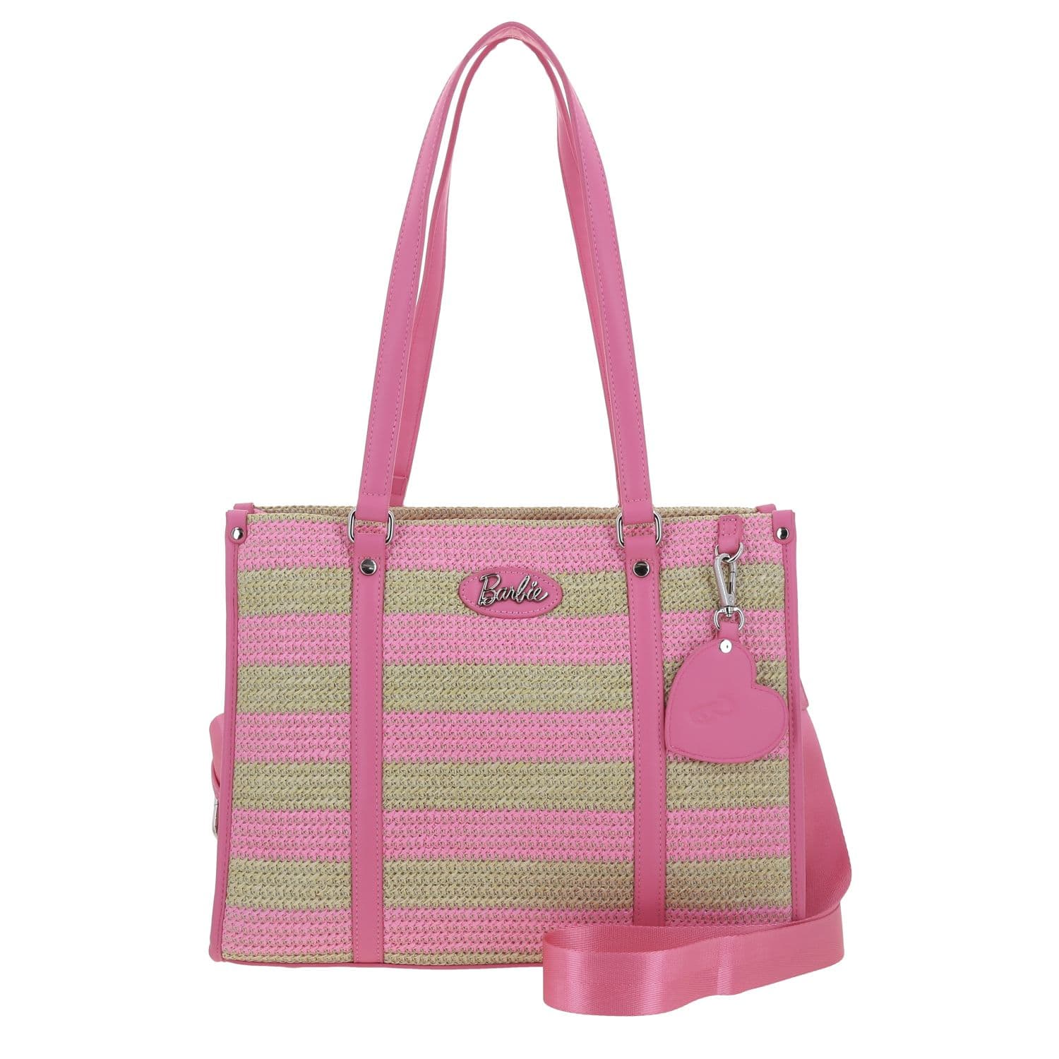Bolsa grande para dama Barbie by Chenson color rosa - Estilo y funcionalidad, modelo BR25080-P
