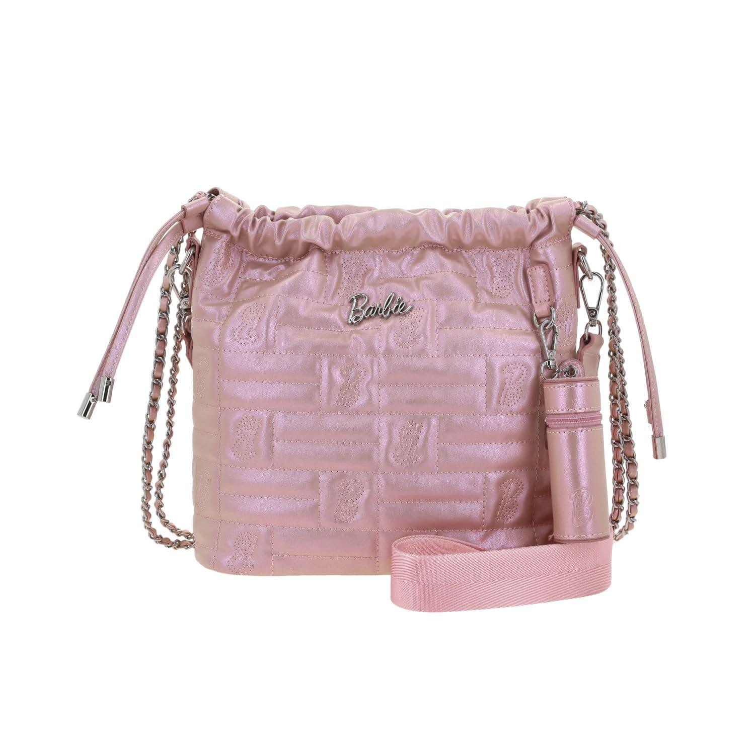 Bolsa de lado Barbie by Chenson rosa | Accesorio casual para dama, modelo BR25082-P
