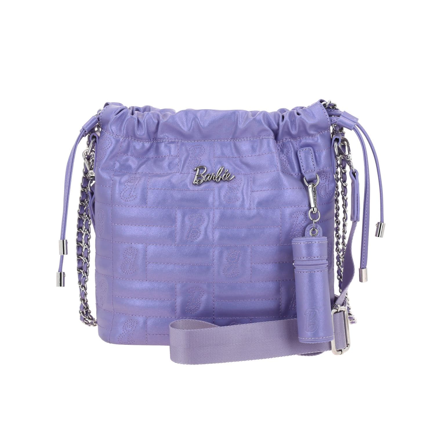 Accesorio Barbie by Chenson Violeta - Bolsa de Mano Casual para Dama, modelo BR25082-V