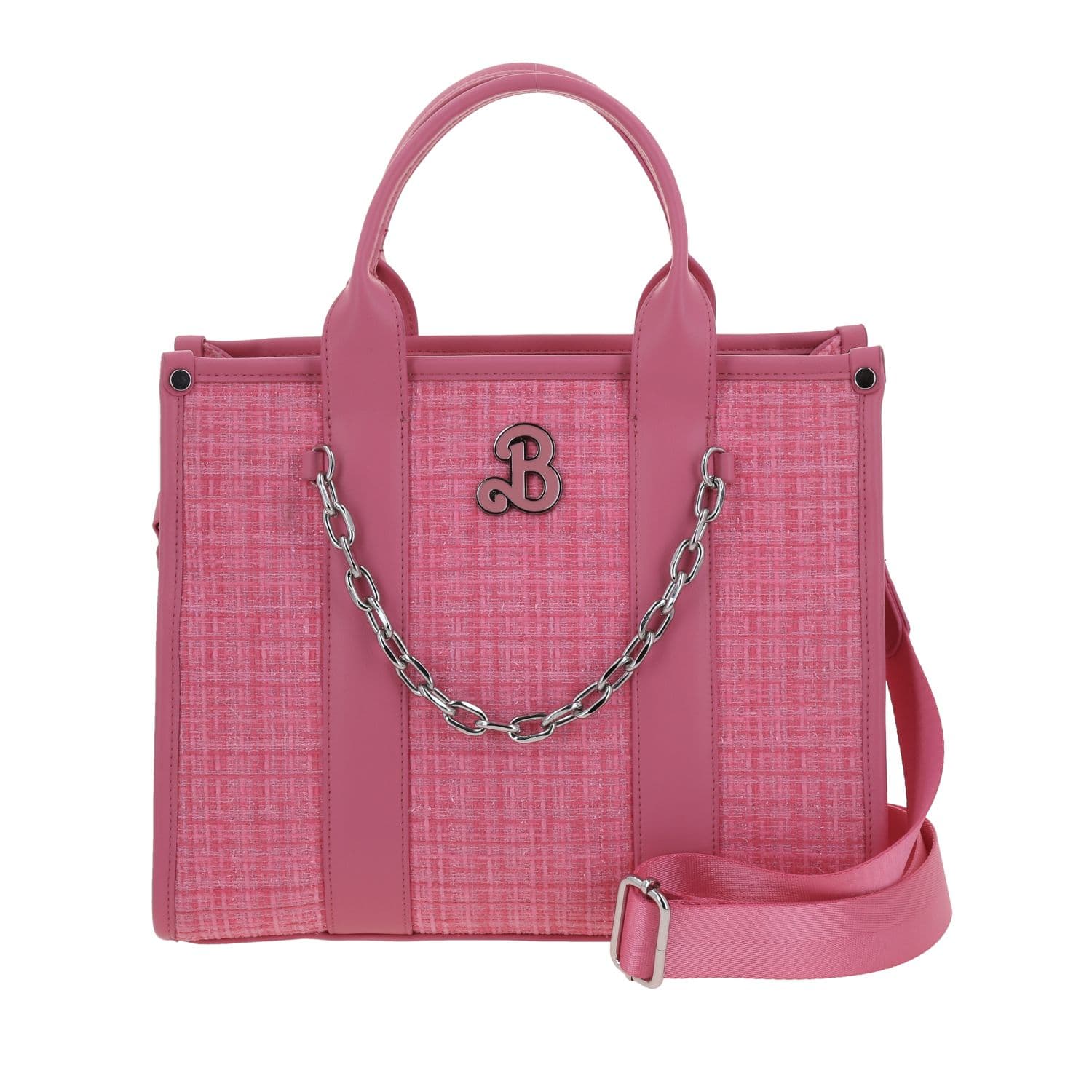 Bolsa de Mano para Dama Barbie by Chenson Rosa Estilo y Funcionalidad, modelo BR25101-P