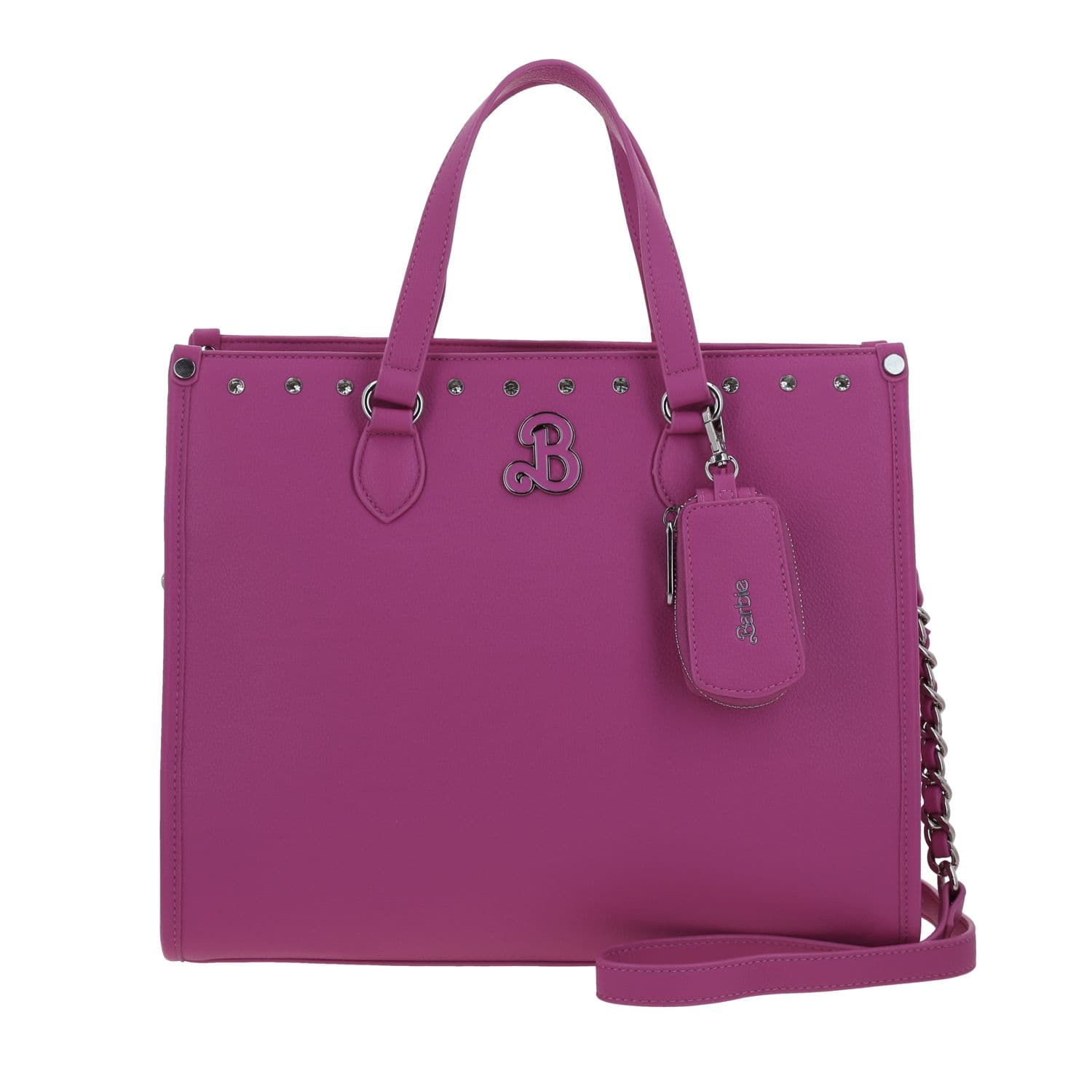 Bolsa de Mano para Dama Barbie by Chenson Color Rosa Estilo Único, modelo BR25104-P