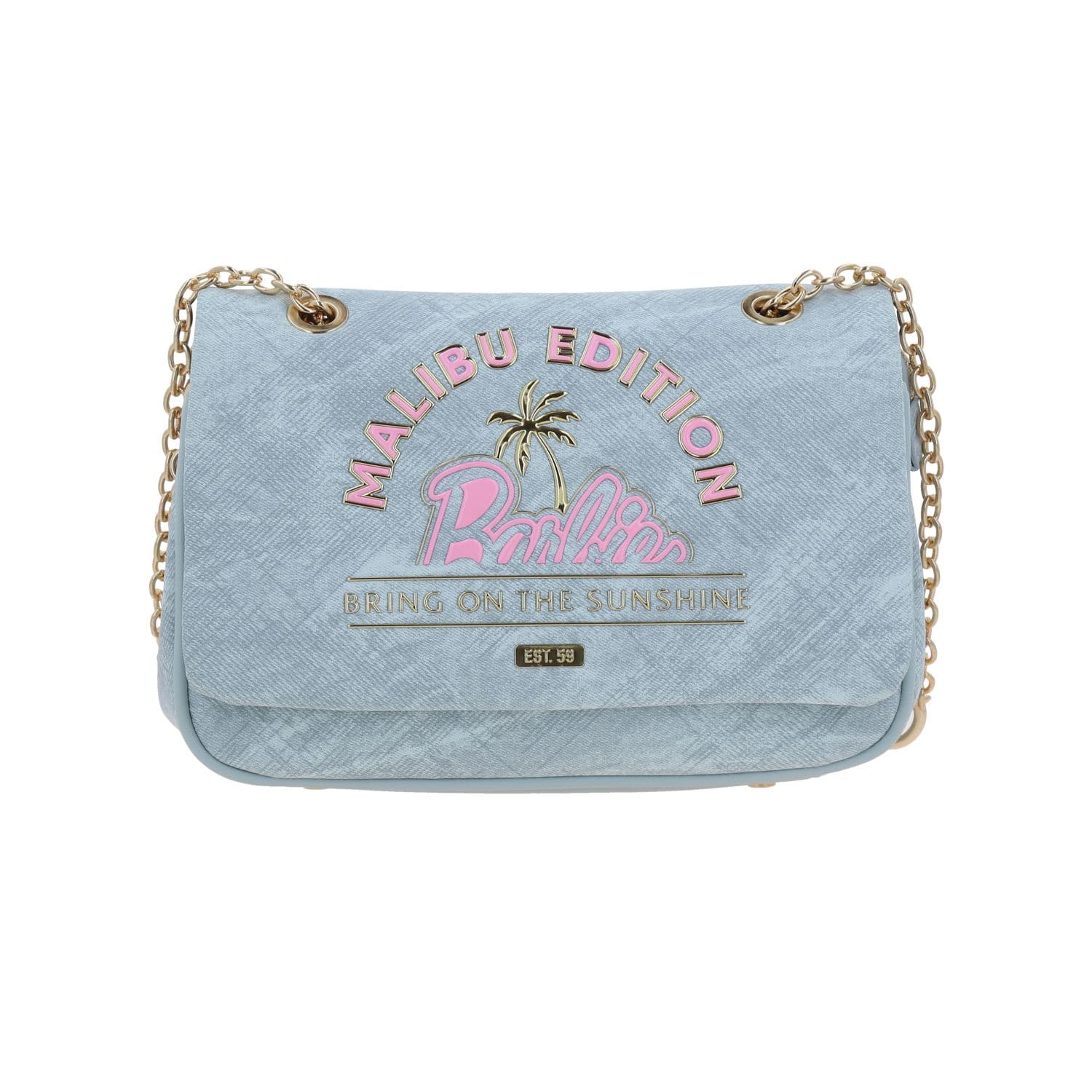 Bolsa de Lado para Dama Barbie by Chenson Azul Estilo y Funcionalidad, modelo BR25118-9