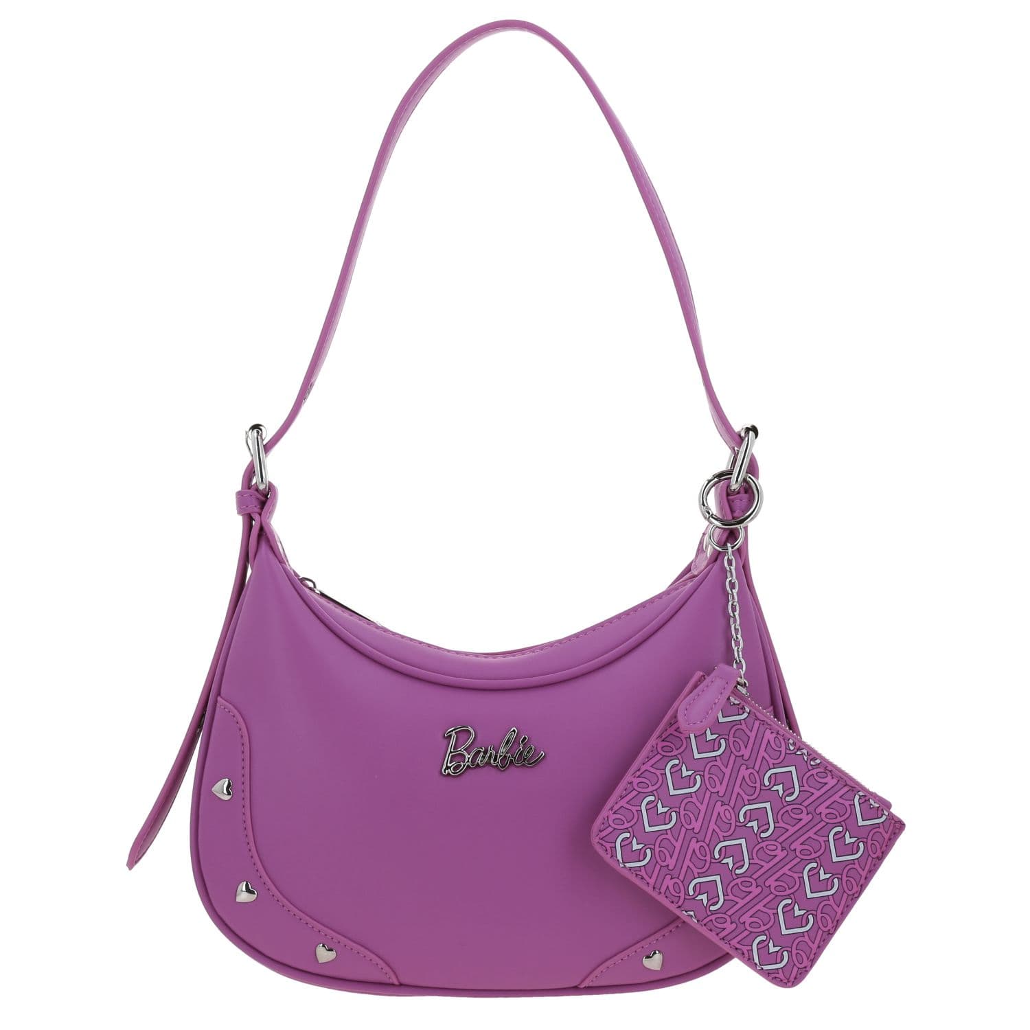 Bolsa de Mano para Dama Barbie by Chenson Rosa con Compartimentos, modelo BR25120-P