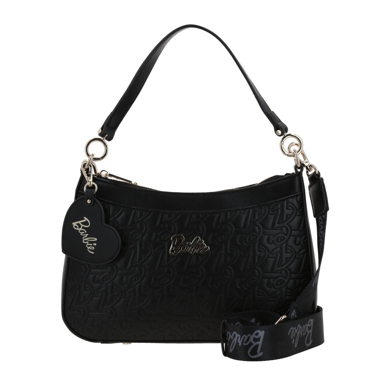 Bolsa de Mano para Dama Barbie by Chenson Negro - Estilo y Funcionalidad, modelo BR25122-3