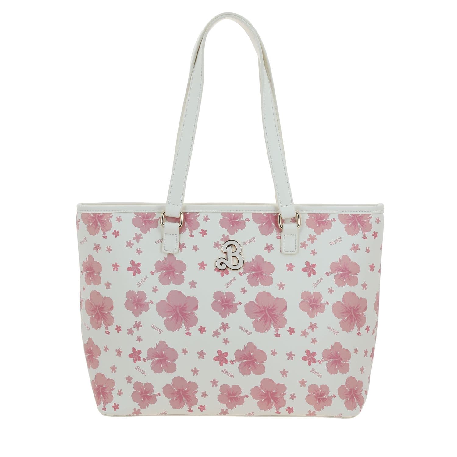 Bolsa grande para dama Barbie by Chenson color blanco - Estilo y funcionalidad, modelo BR26012-W