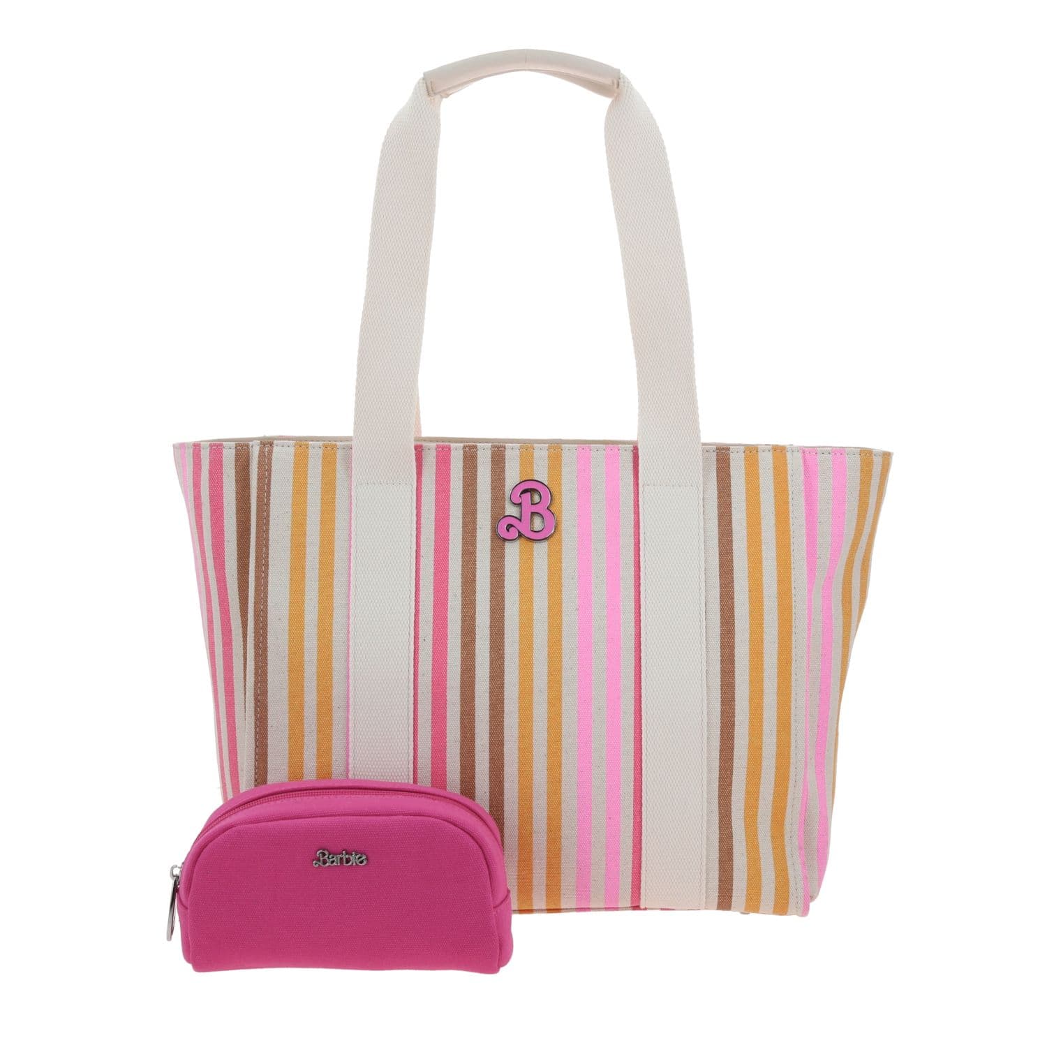 Bolsa grande para dama Barbie by Chenson multicolor - Estilo y funcionalidad, modelo BR26020-C