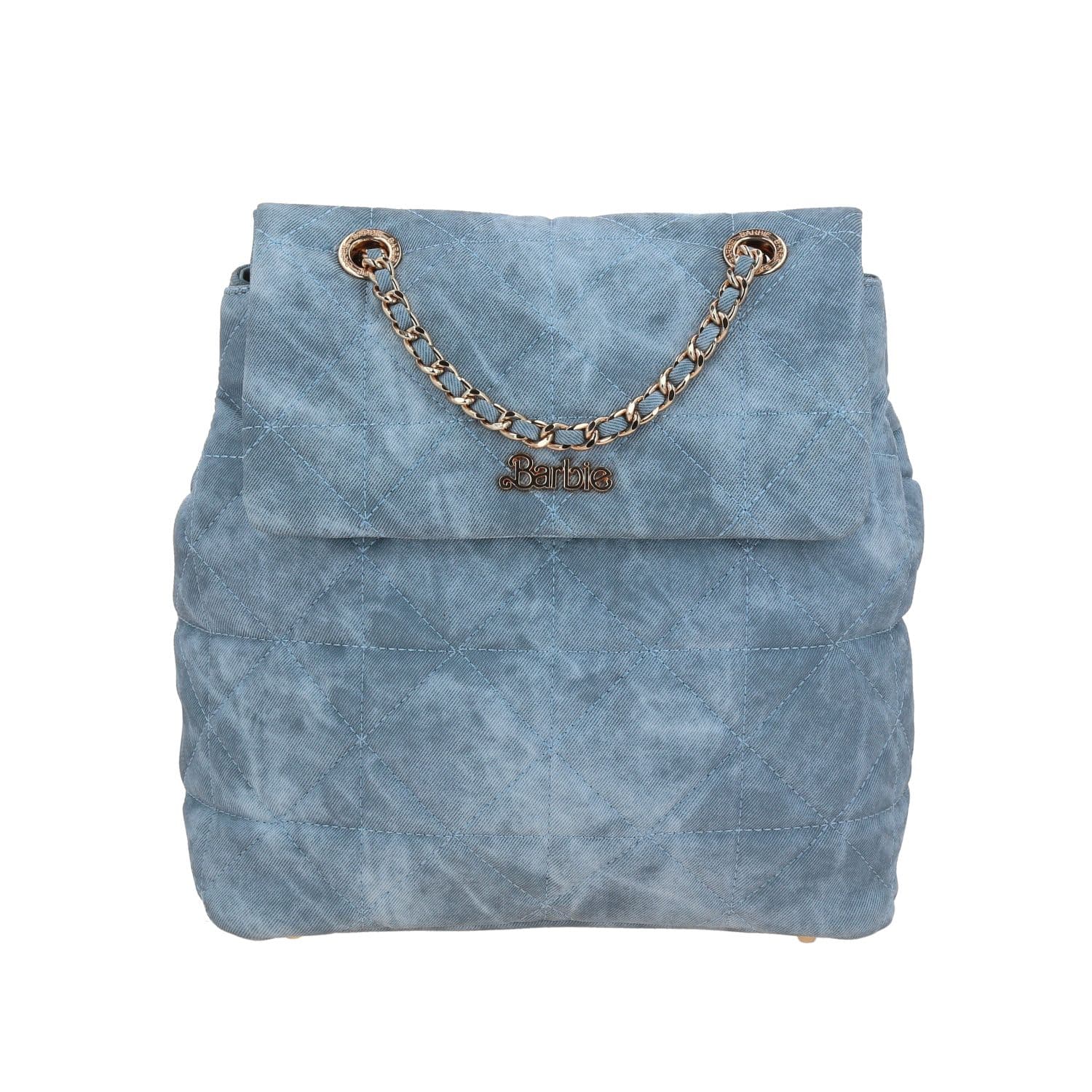 Mochila casual para dama Barbie by Chenson azul con amplio compartimento, modelo BR26026-9