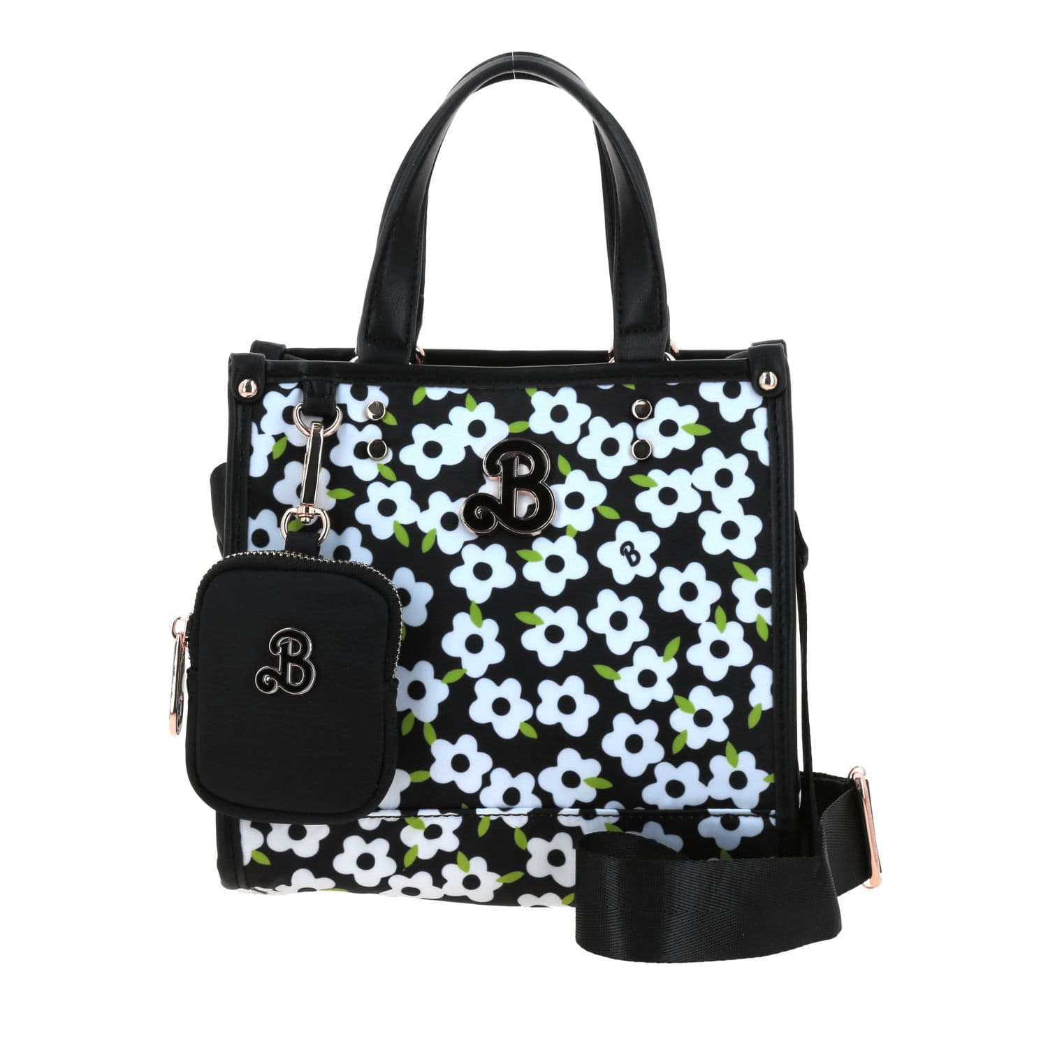 Bolsa de Mano para Dama Barbie by Chenson Negra - Estilo y Funcionalidad, modelo BR26035-3