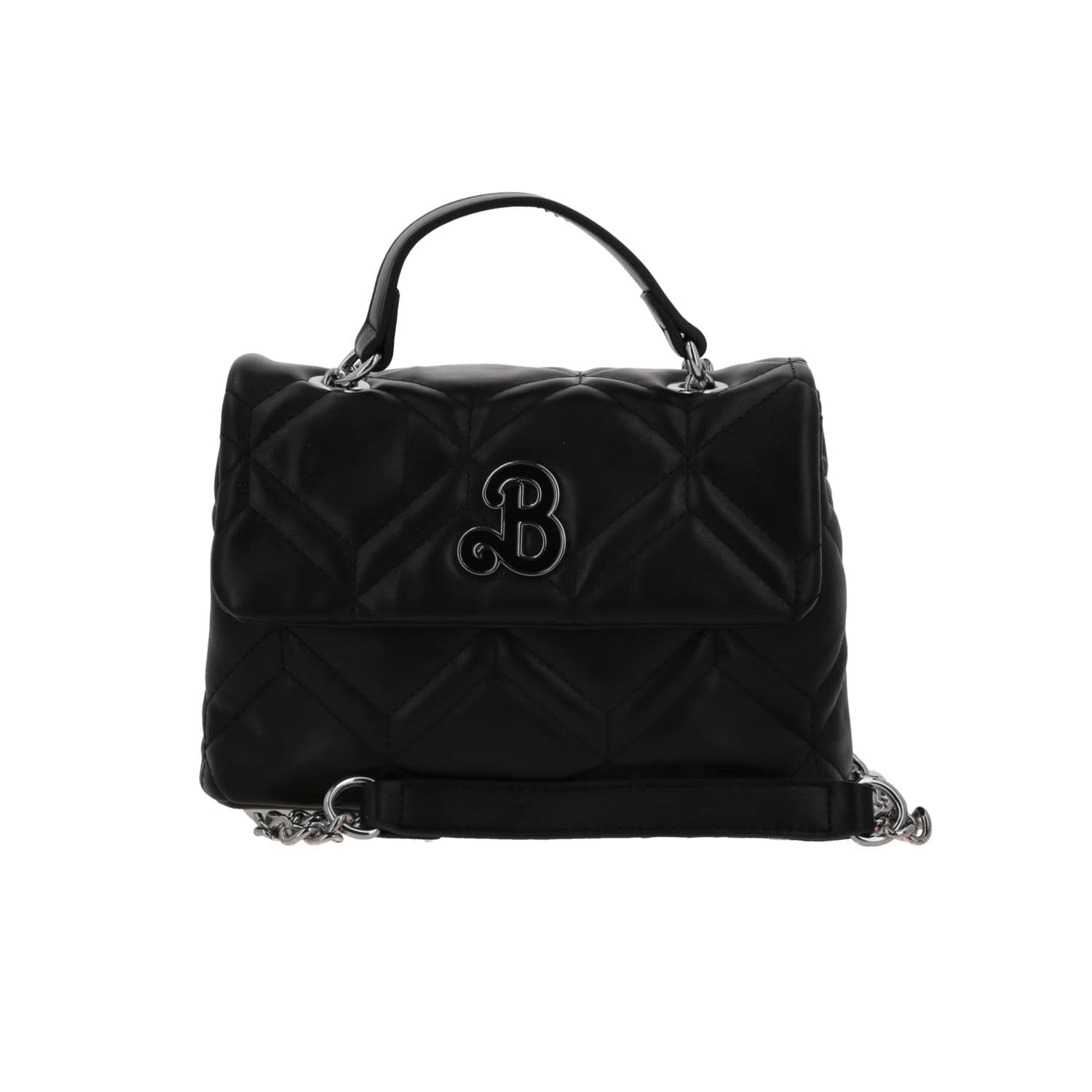 Bolsa de Lado Barbie by Chenson Negro - Bandolera Casual Mujer, modelo BR26040-3