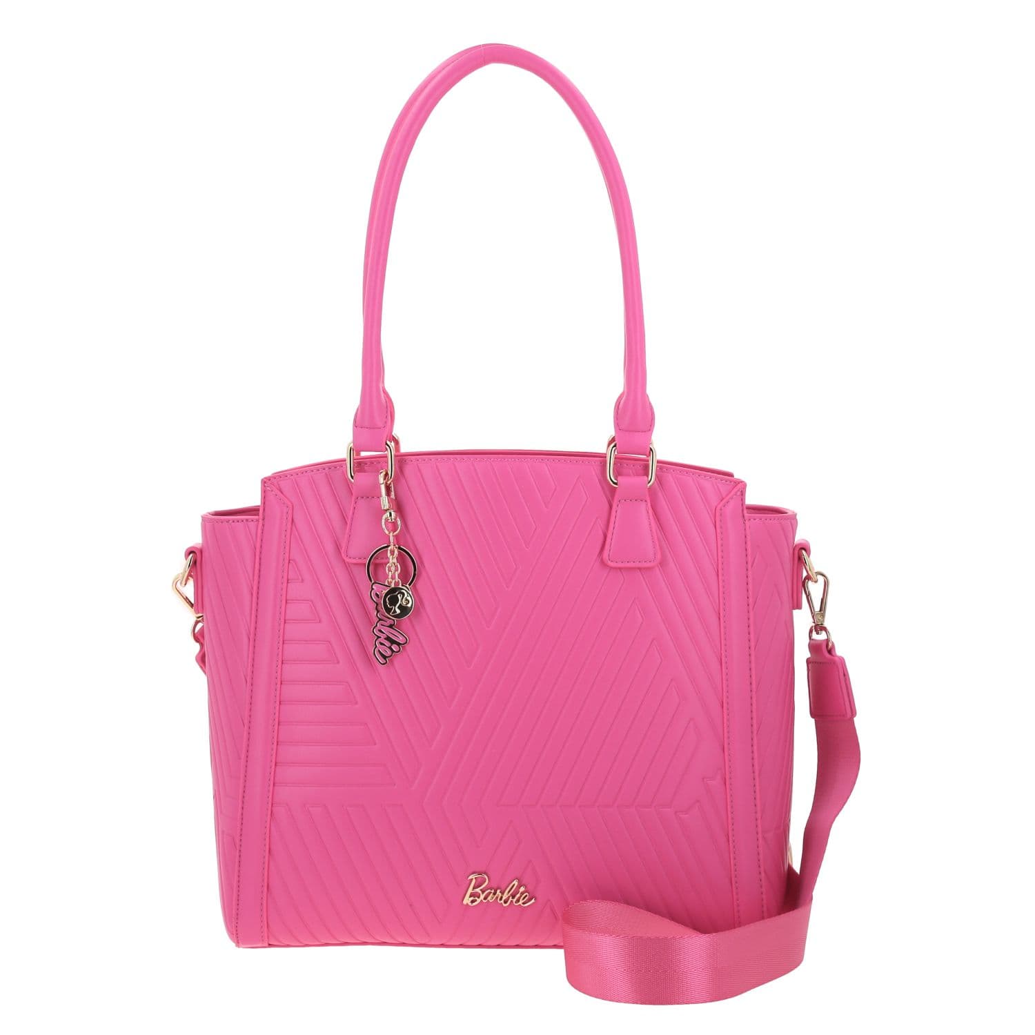 Bolsa Grande Rosa Barbie by Chenson para Dama - Tote Casual, modelo BR26046-P