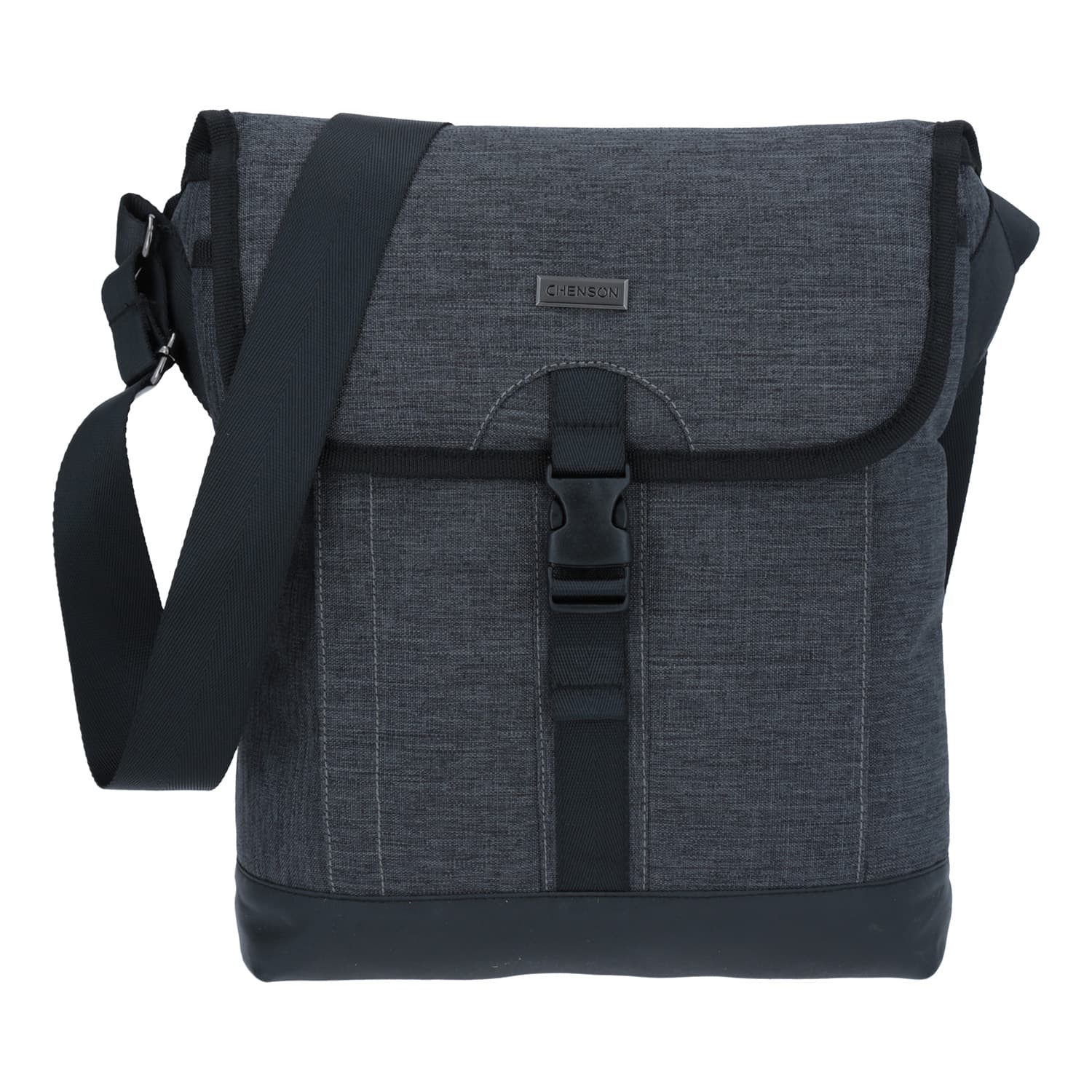 Bolsa de Lado Negra Chenson Clásico - Estilo y Calidad para Ti, modelo CH63386-3