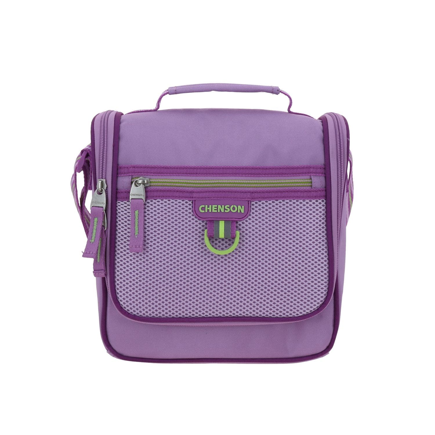 Lonchera escolar térmica Chenson Clásico color uva - Diseño práctico y moderno, modelo CH66492-U