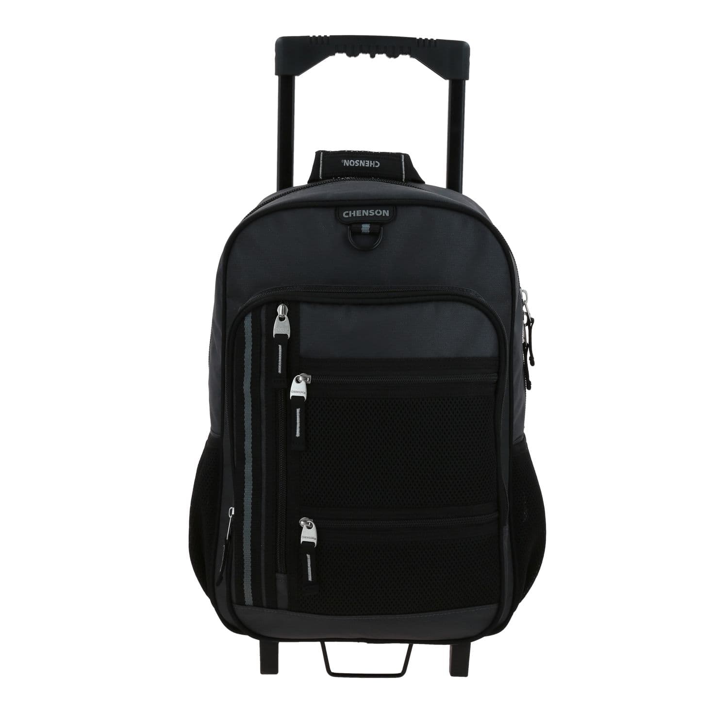 Mochila con Ruedas Chenson Clásico Gris - Escolar Resistente, modelo CH70933-2