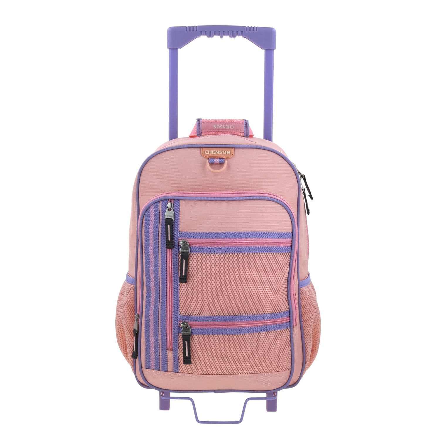 Mochila con Ruedas Chenson Clásico Beige para Primaria - Diseño Funcional, modelo CH70933-E