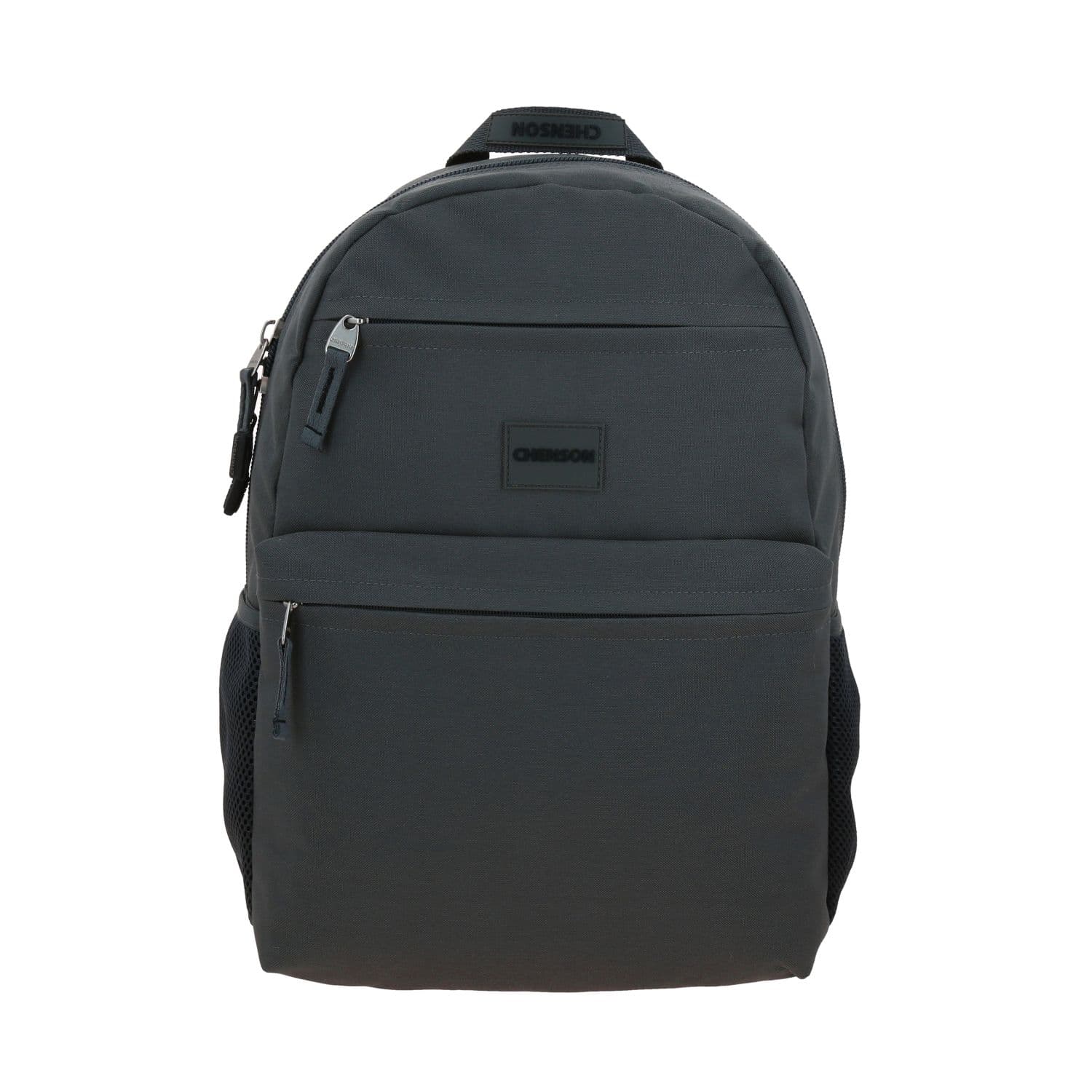 Mochila Chenson Clásico Gris | Backpack Resistente Escolar, modelo CH71224-2