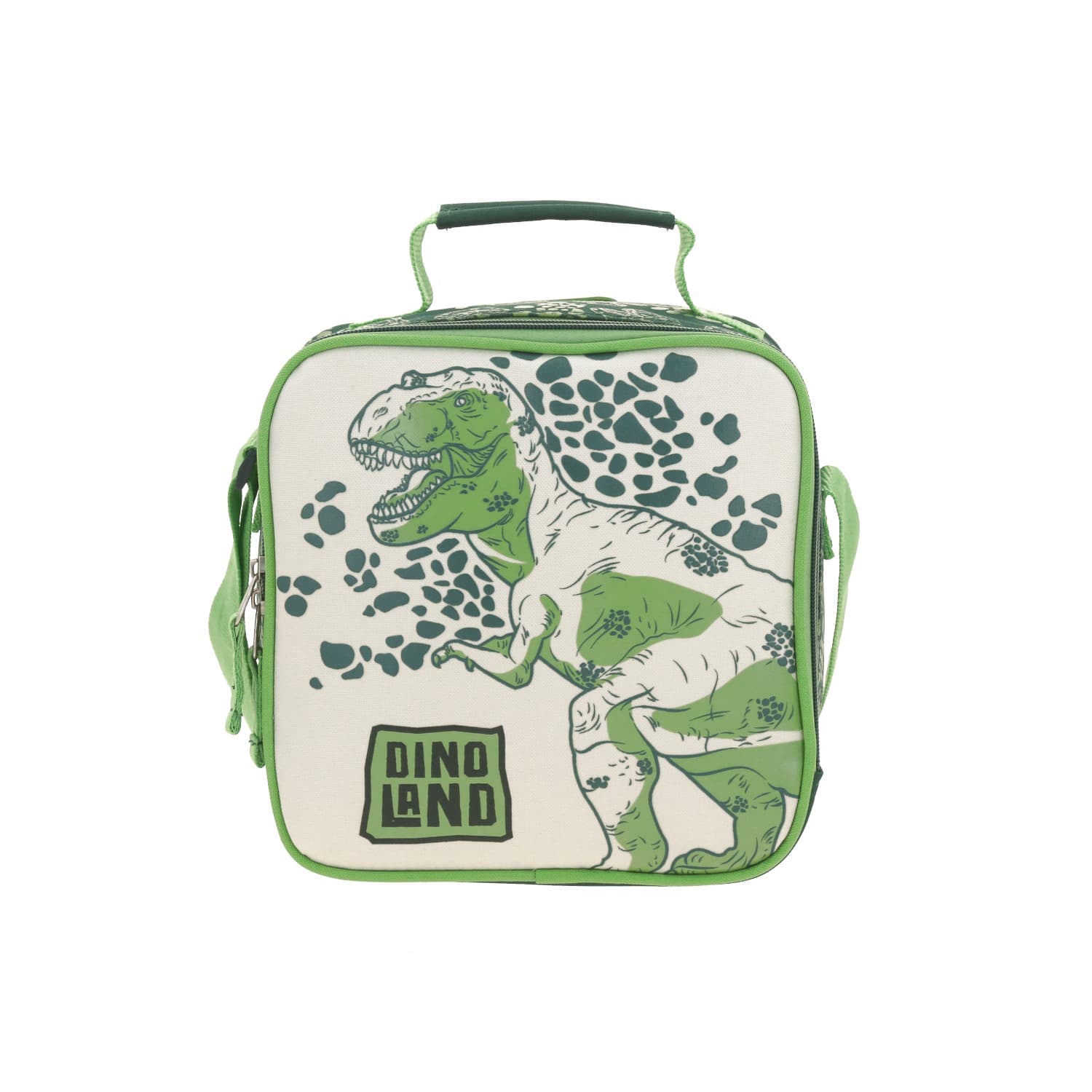 Lonchera escolar térmica Chenson Original verde con diseño práctico, modelo CO66068-G