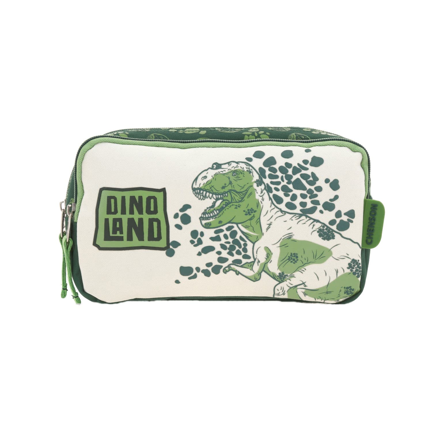 Lapicera escolar Chenson Original verde con doble compartimento, modelo CO66069-G