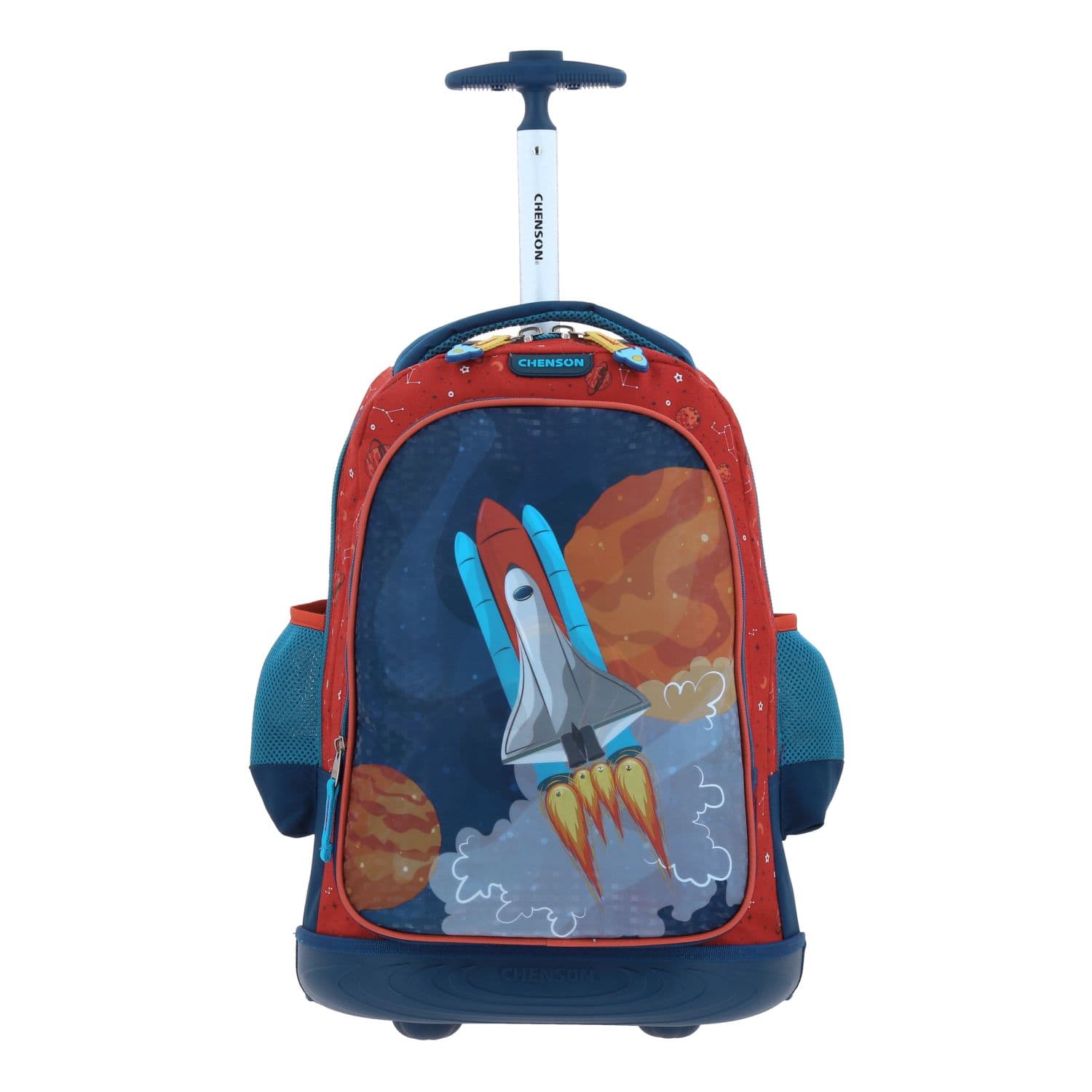 Mochila con Ruedas Chenson Original Magenta con Ruedas LED, modelo CO66205-M