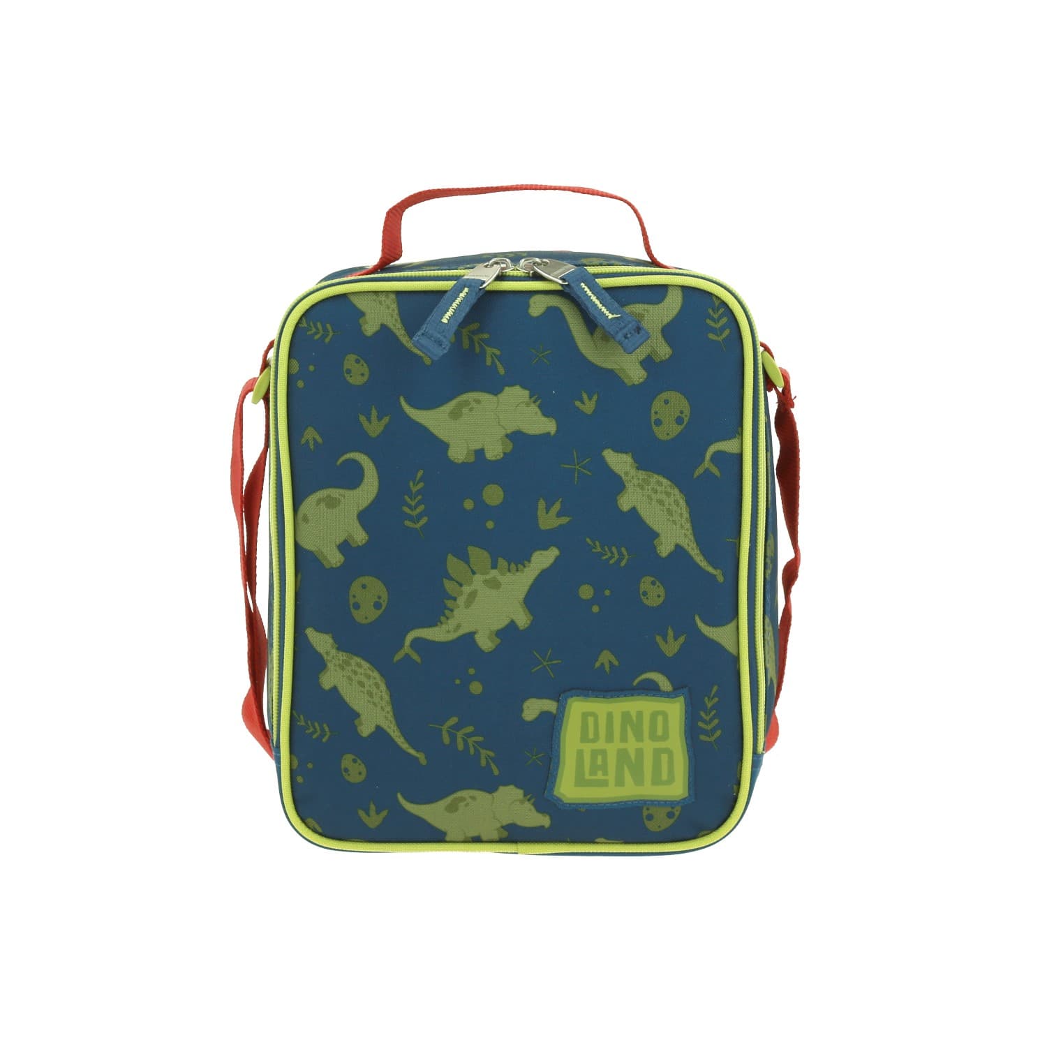 Lonchera escolar térmica Chenson Original azul con diseño práctico, modelo CO66332-9