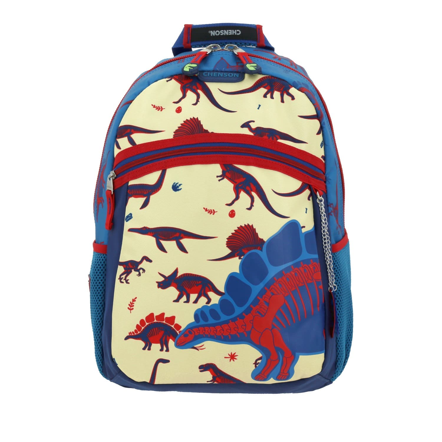 Mochila escolar Chenson Original azul con amplio compartimento, modelo CO66448-9