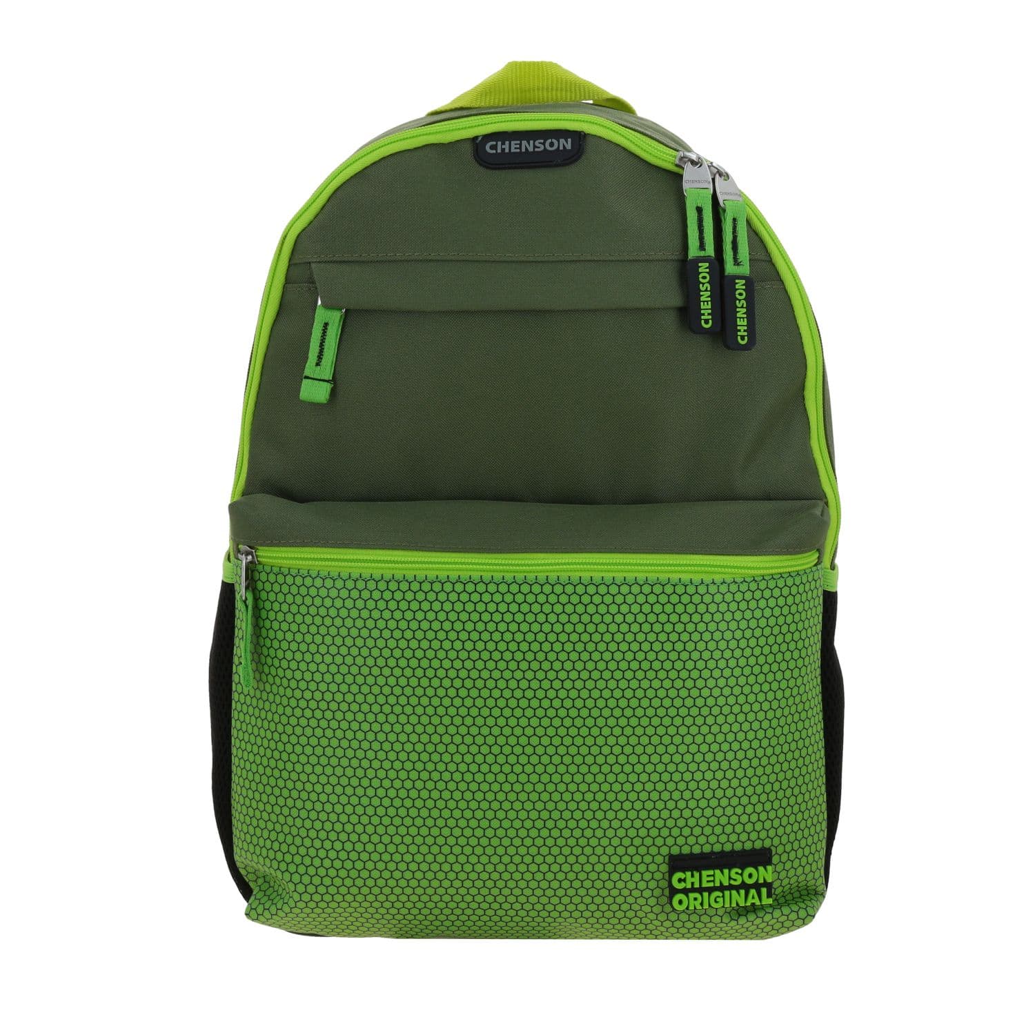Mochila escolar Chenson Original Verde Seco | Diseño Moderno y Espaciosa, modelo CO70239-A