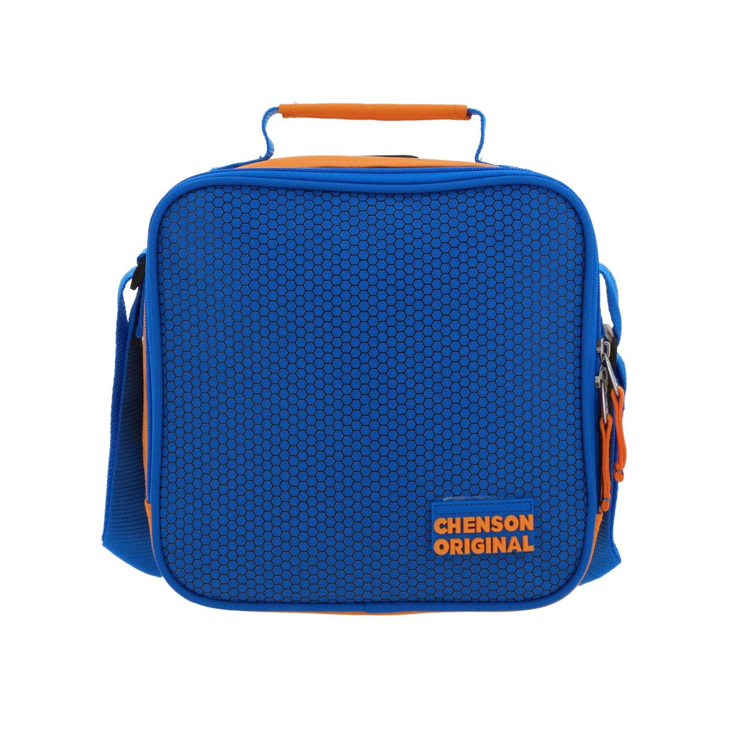 Lonchera escolar térmica Chenson Original naranja con diseño funcional, modelo CO70240-O