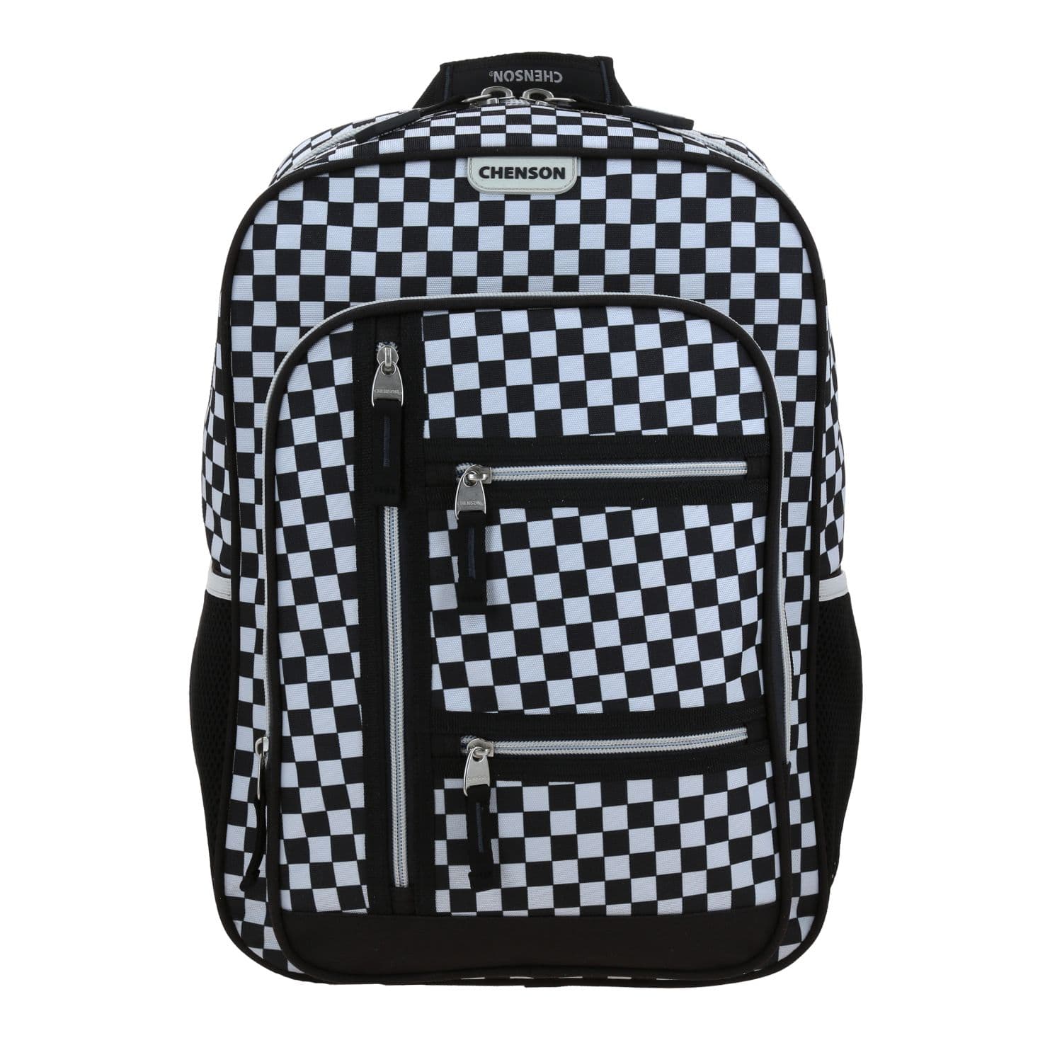 Mochila escolar juvenil Chenson Original negra con amplio compartimento, modelo CO70759-3