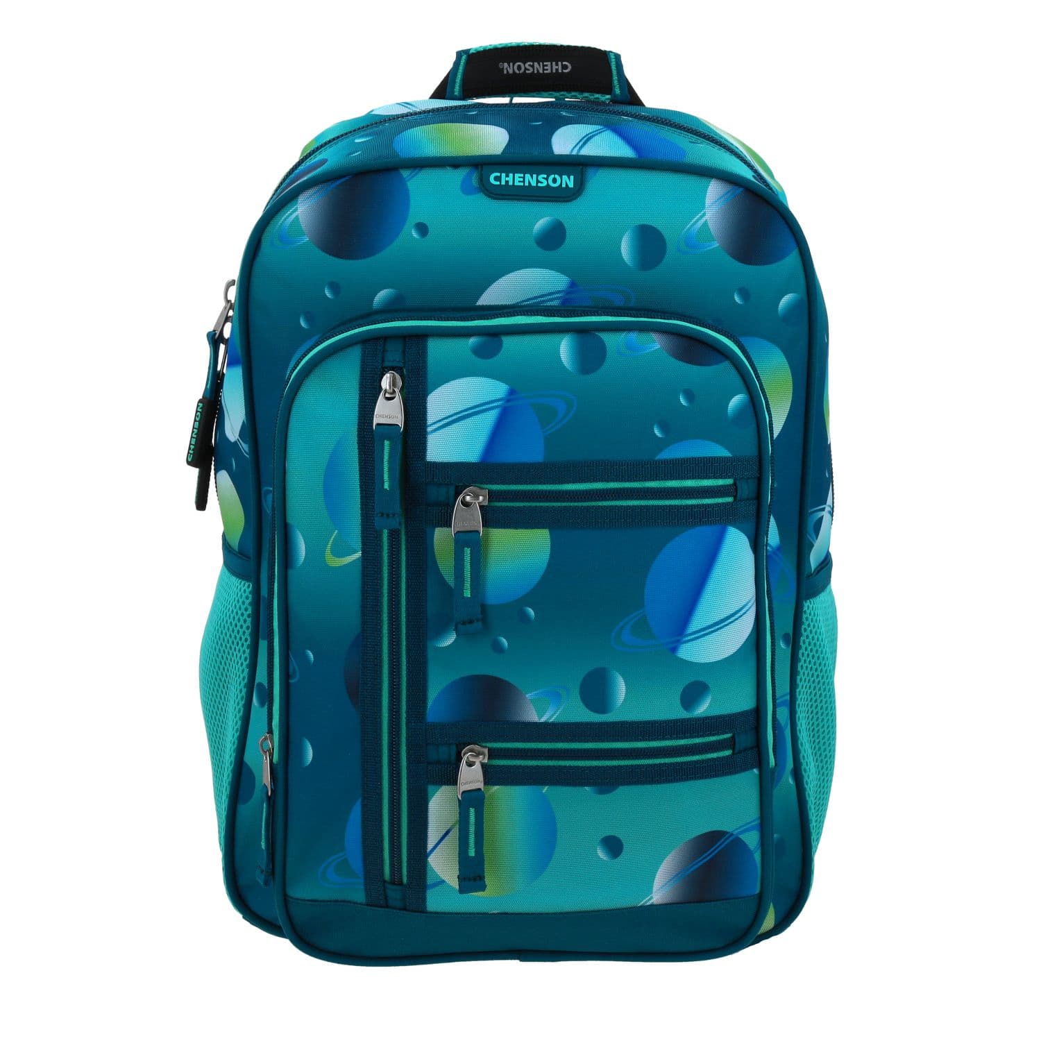Mochila escolar Chenson Original azul con amplio compartimento principal, modelo CO70762-9