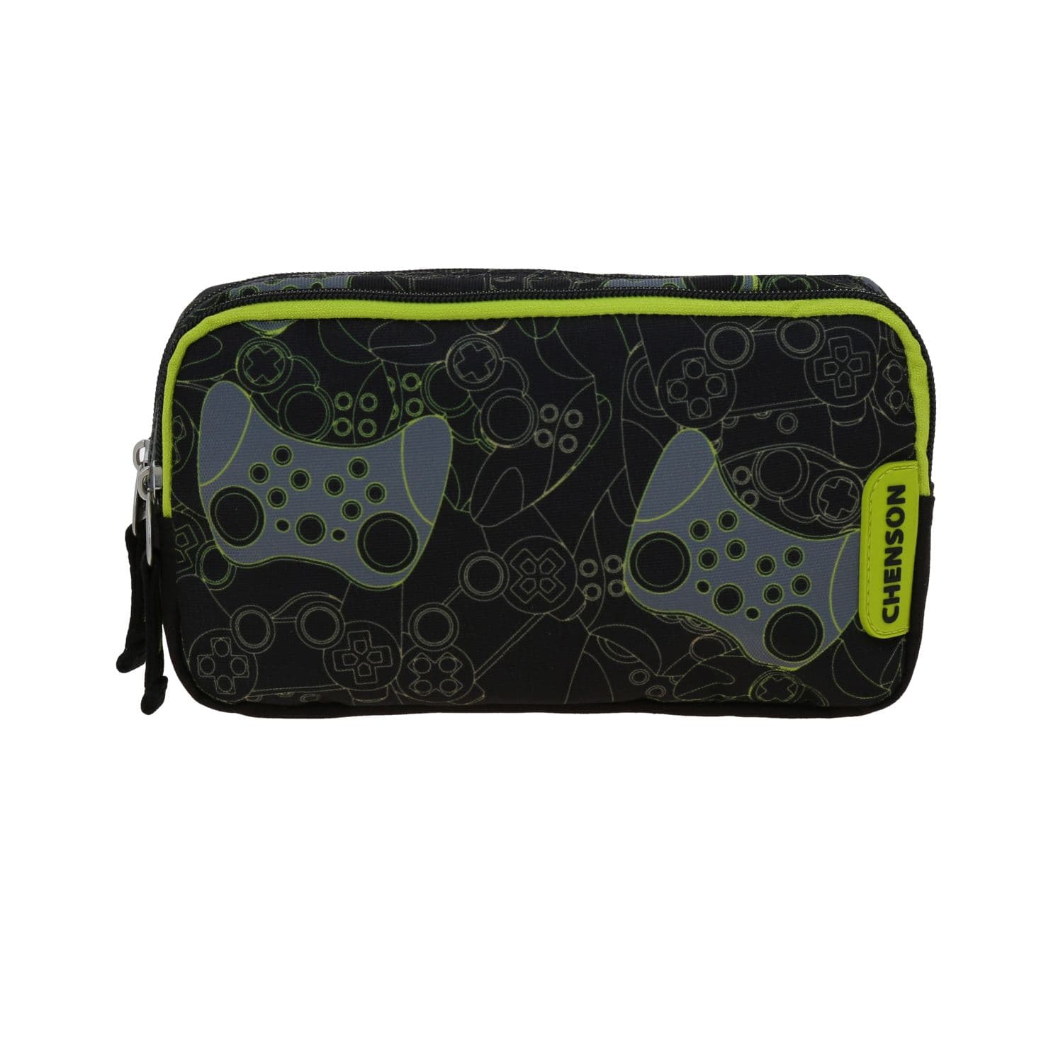 Lapicera Chenson Original Negra con Doble Compartimento para Secundaria, modelo CO70770-3