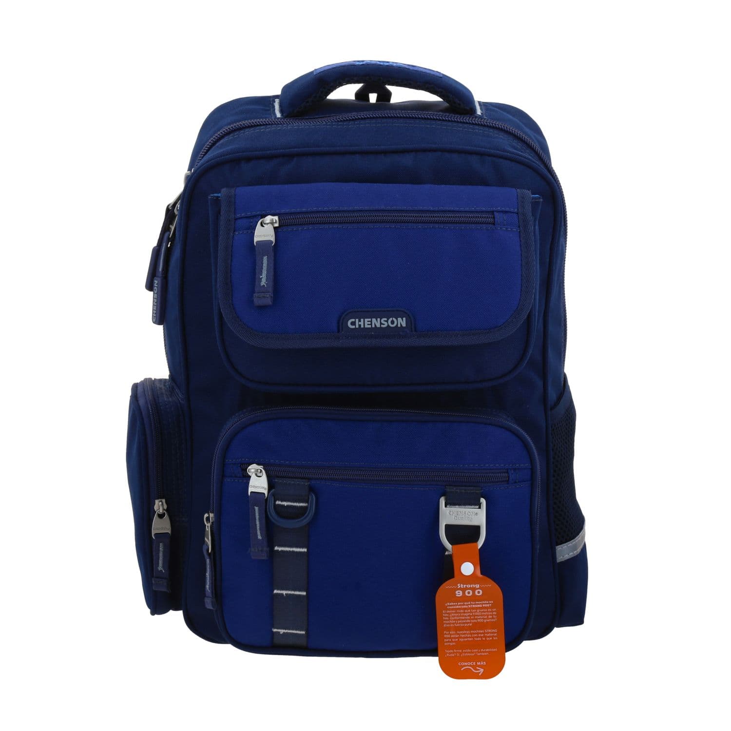 Mochila Chenson Original Azul 30cm - Backpack Resistente, modelo CO70911-9