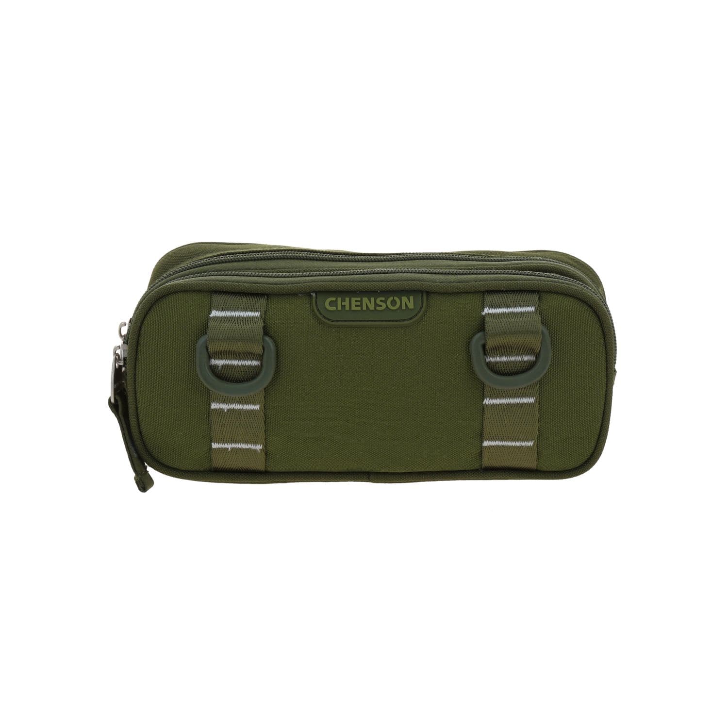Lapicera Verde Seco Chenson Original - Estuche Escolar Resistente, modelo CO70913-A