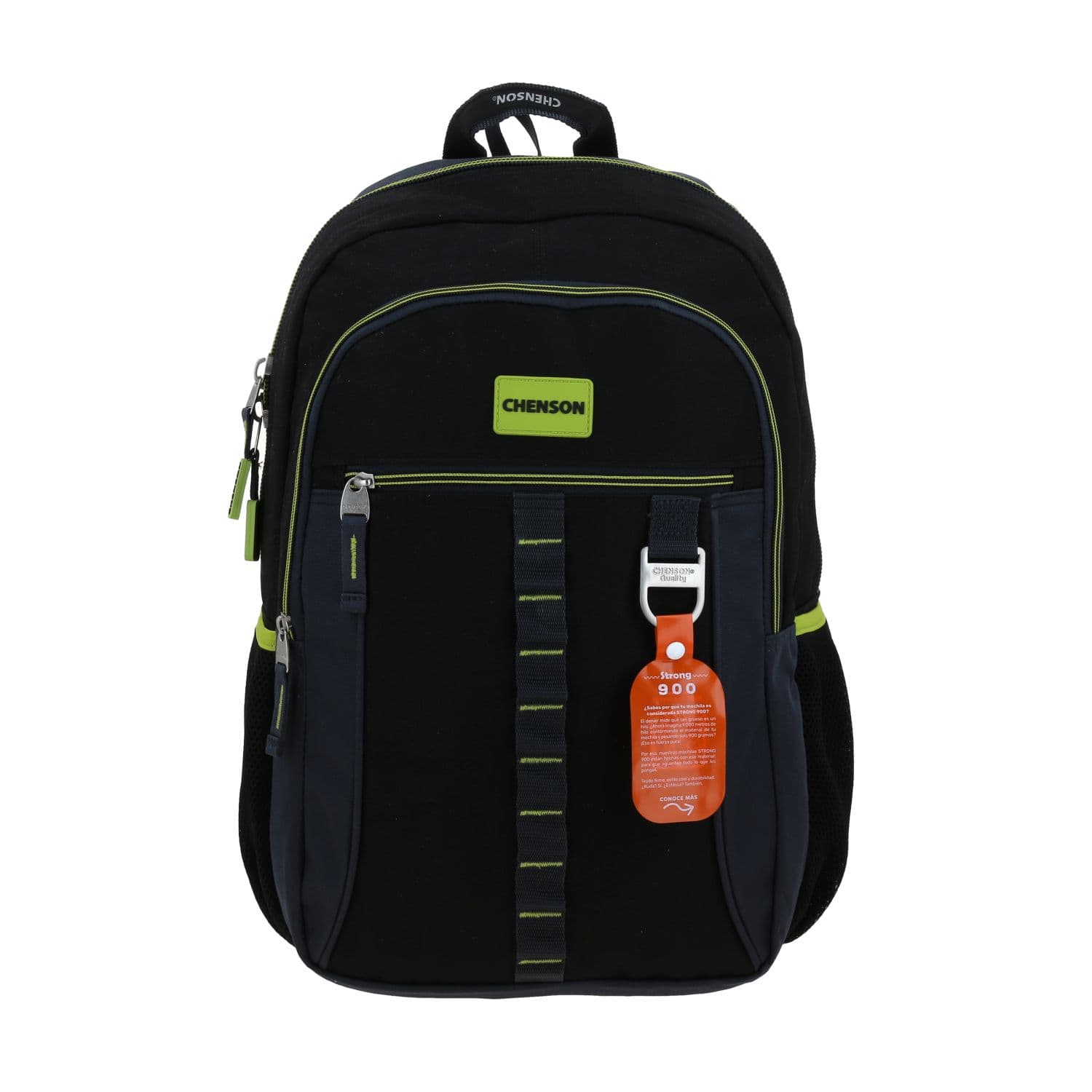 Mochila Chenson Original Verde 30x43 | Backpack Resistente, modelo CO70934-G