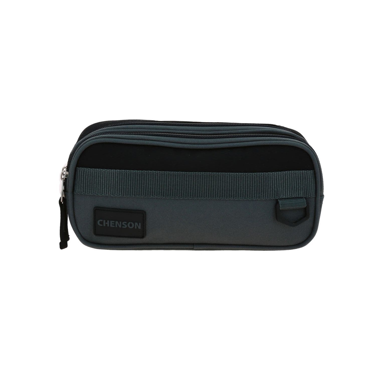 Lapicera Chenson Original Gris 23cm | Estuche Escolar Resistente, modelo CO70936-2