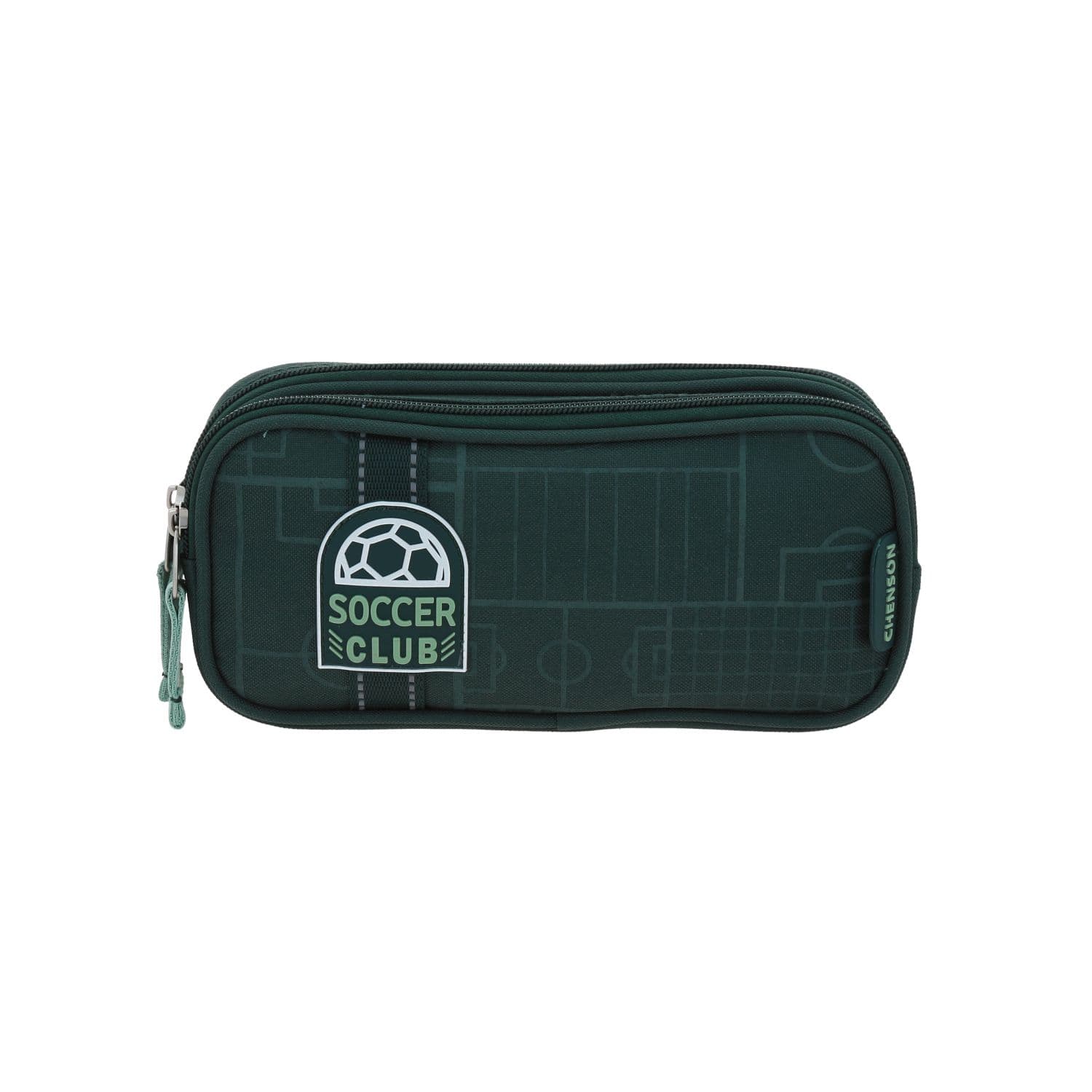 Lapicera Verde Chenson Original - Estuche Escolar 23cm, modelo CO71009-G