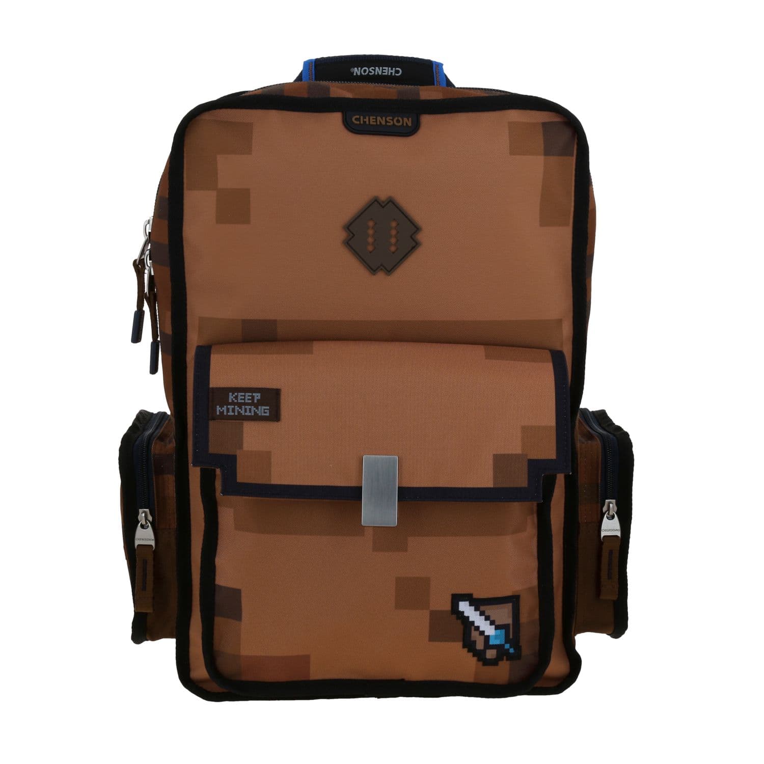 Mochila Chenson Original Café 30cm - Backpack Resistente, modelo CO71192-B