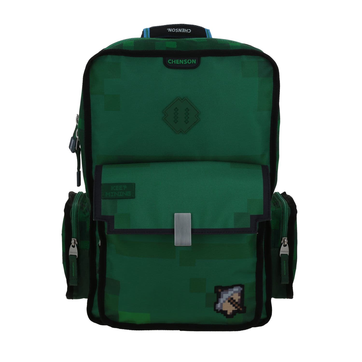 Mochila Chenson Original Verde | Backpack Escolar Resistente, modelo CO71192-G