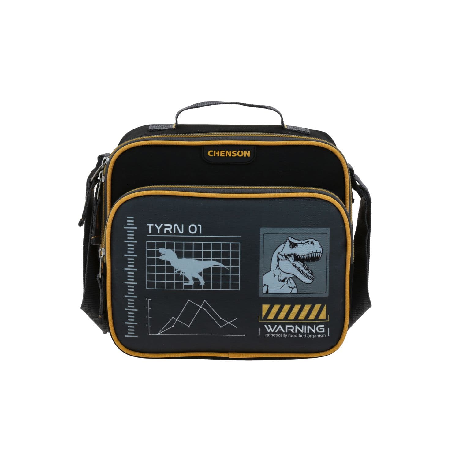 Lonchera Térmica Chenson Original Negro 24cm | Escolar, modelo CO71196-3
