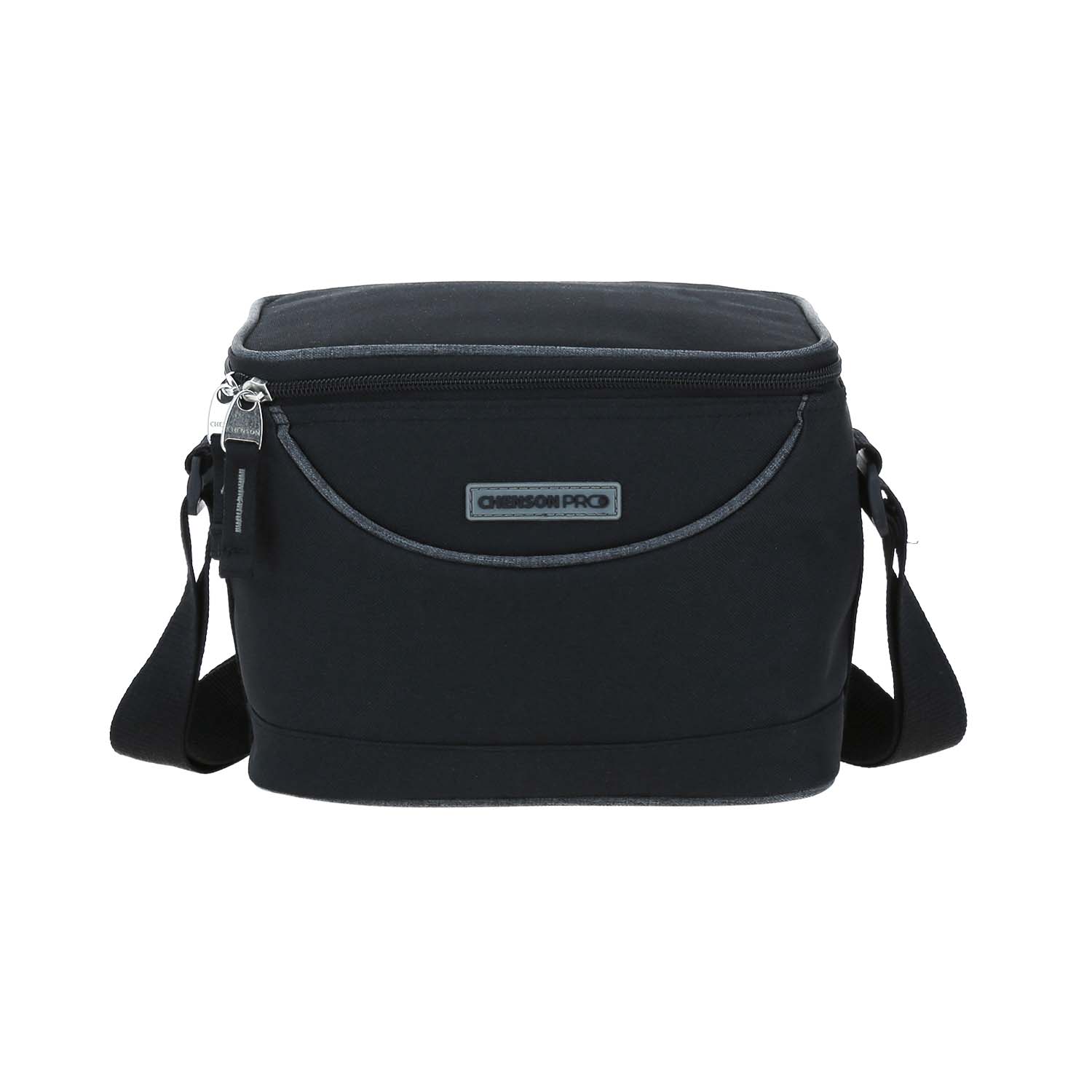 Lonchera escolar térmica Chenson Pro negra para profesionales elegantes, modelo CP65578-3