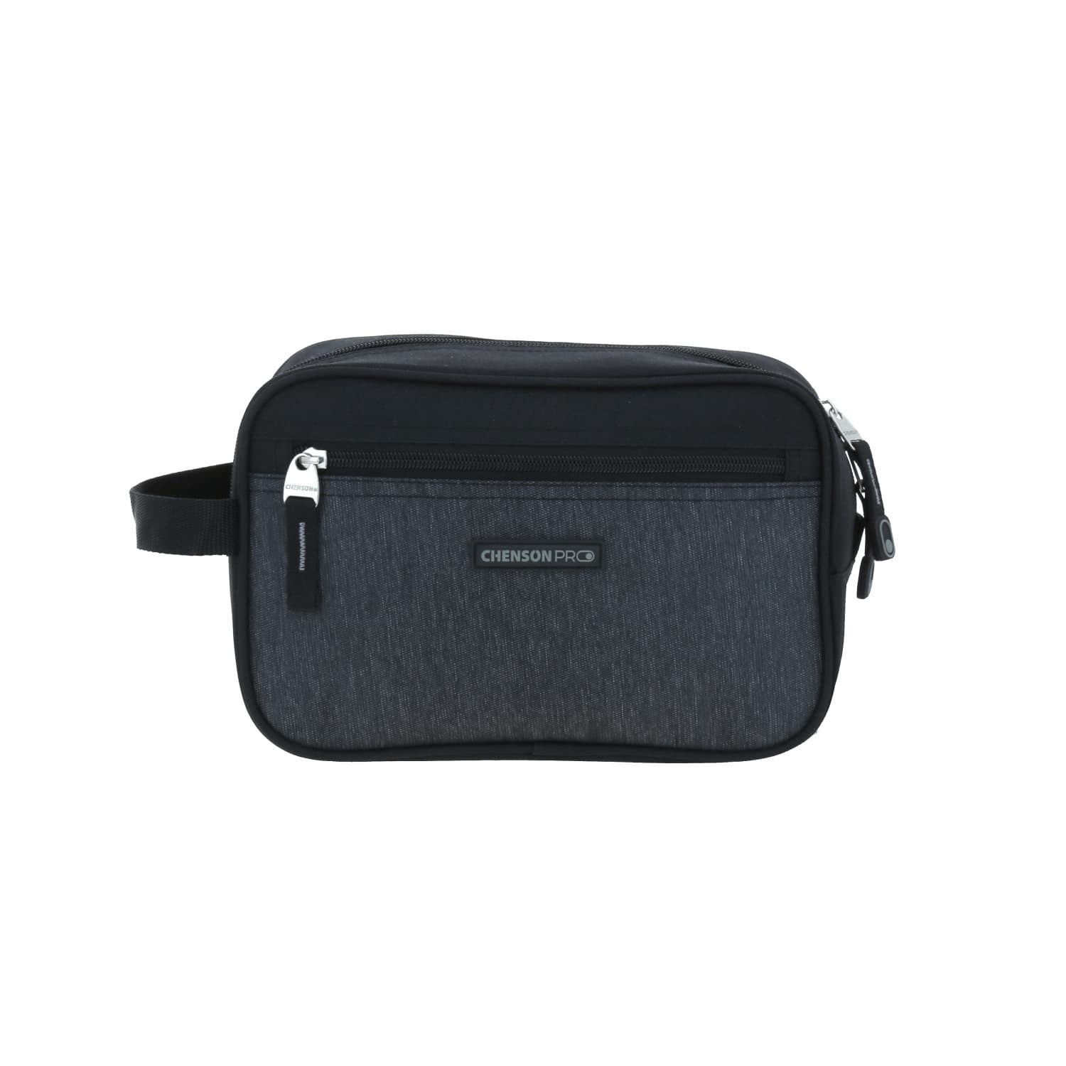 Neceser Chenson Pro gris elegante para ejecutivos | Cosmetiquera práctica, modelo CP65919-2