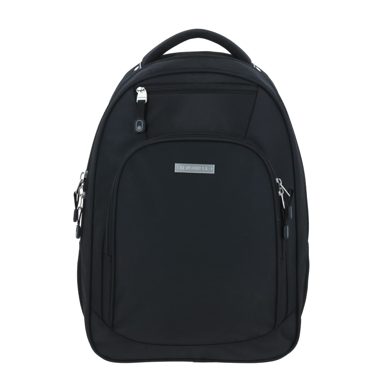 Mochila profesional Chenson Pro negra con organizador y soporte para maleta, modelo CP65921-3