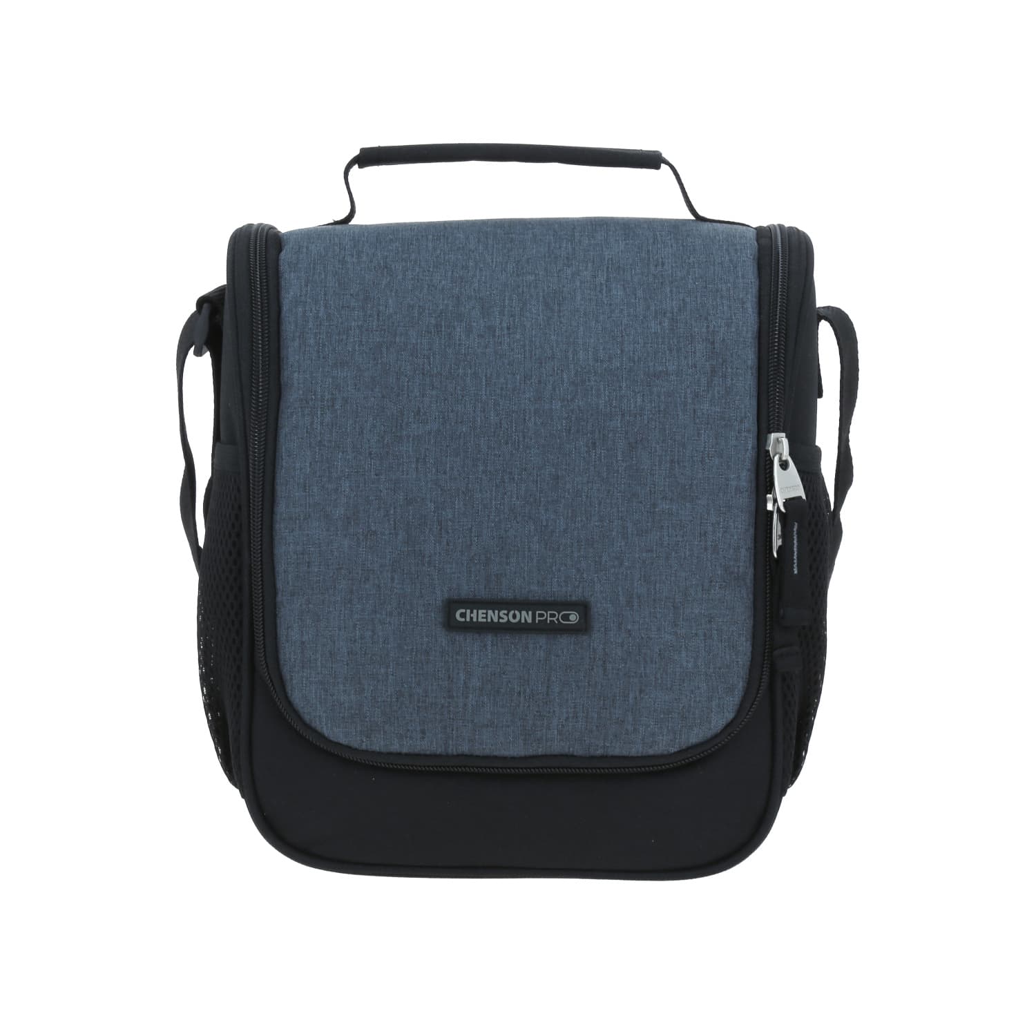 Lonchera térmica Chenson Pro gris con amplio compartimento para profesionales, modelo CP65924-2