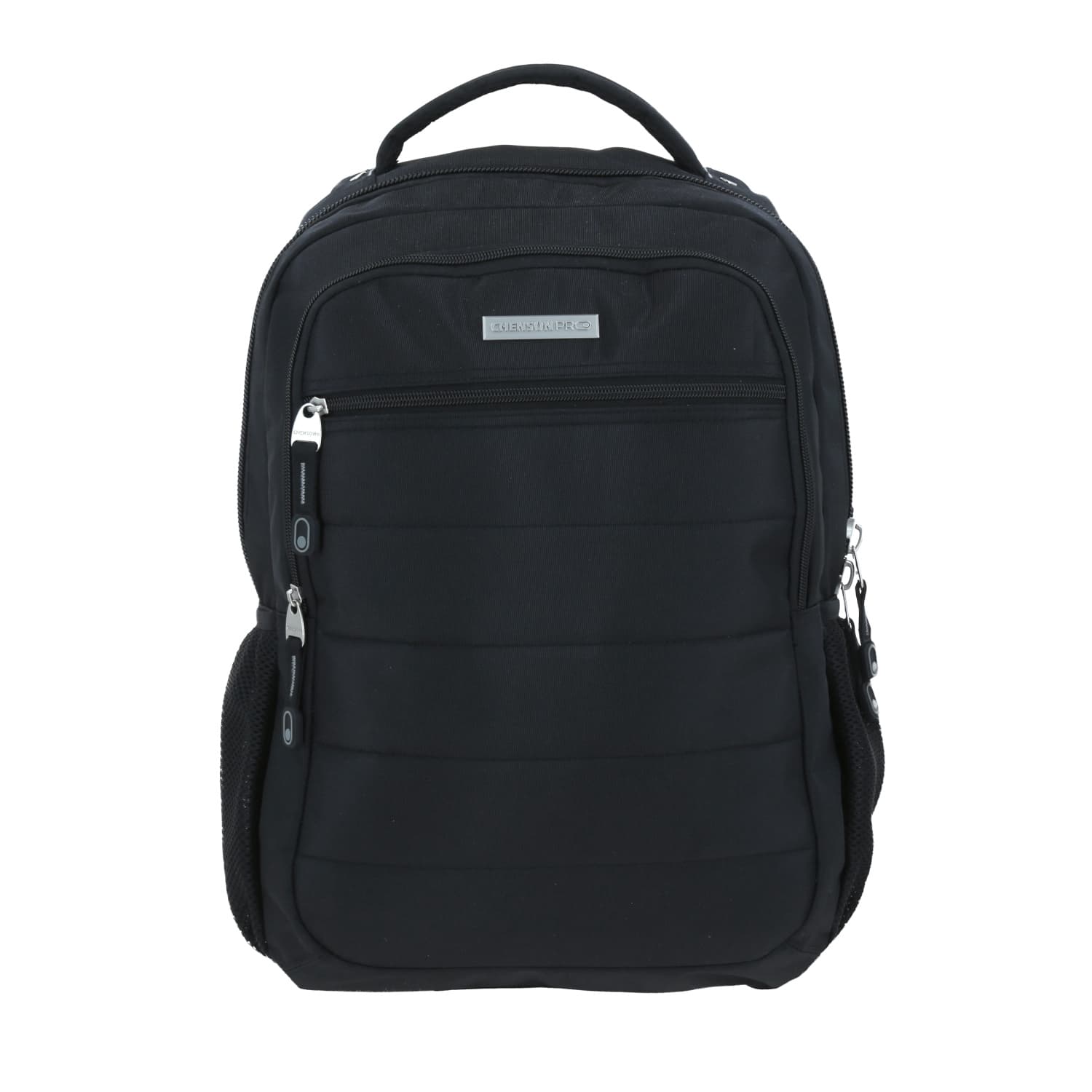 Mochila profesional Chenson Pro negra con soporte para maleta, modelo CP65925-3